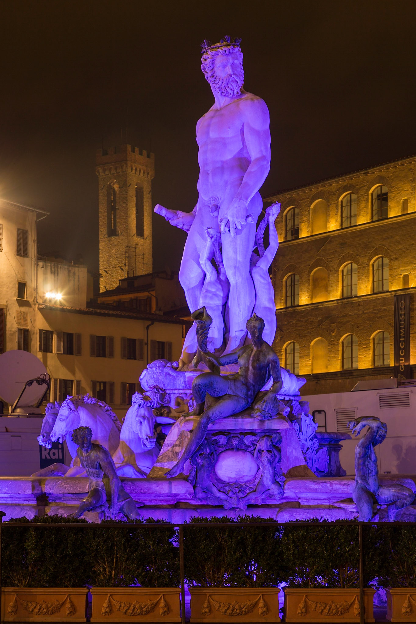 Fountain of Neptune, Florence, Italy