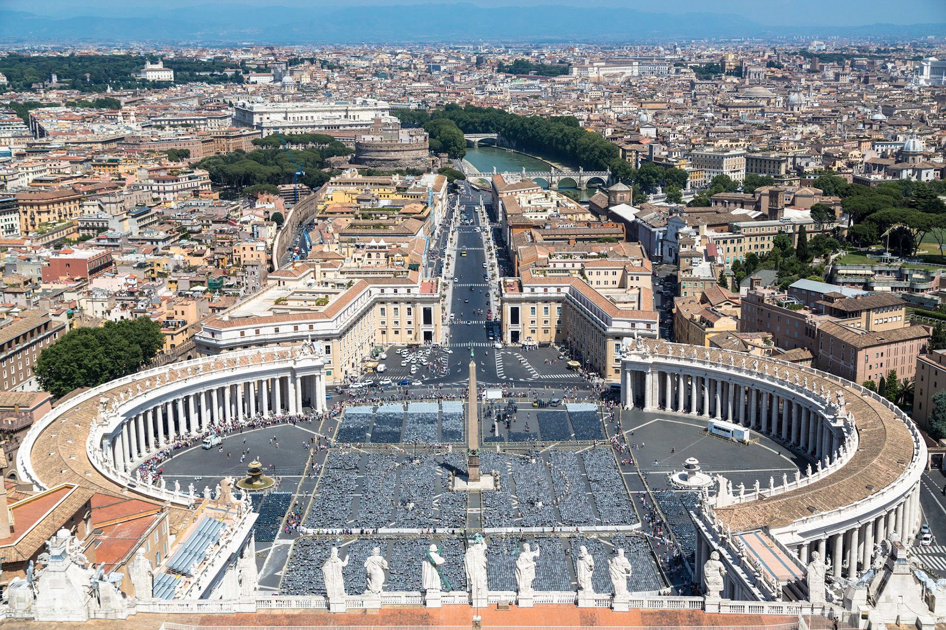 St. Peter's Square, Rome, Italy