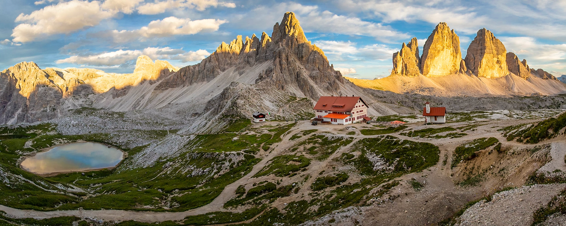 Three Peaks, Tre Cime di Lavaredo, Dolomite Alps, South Tyrol, Italy