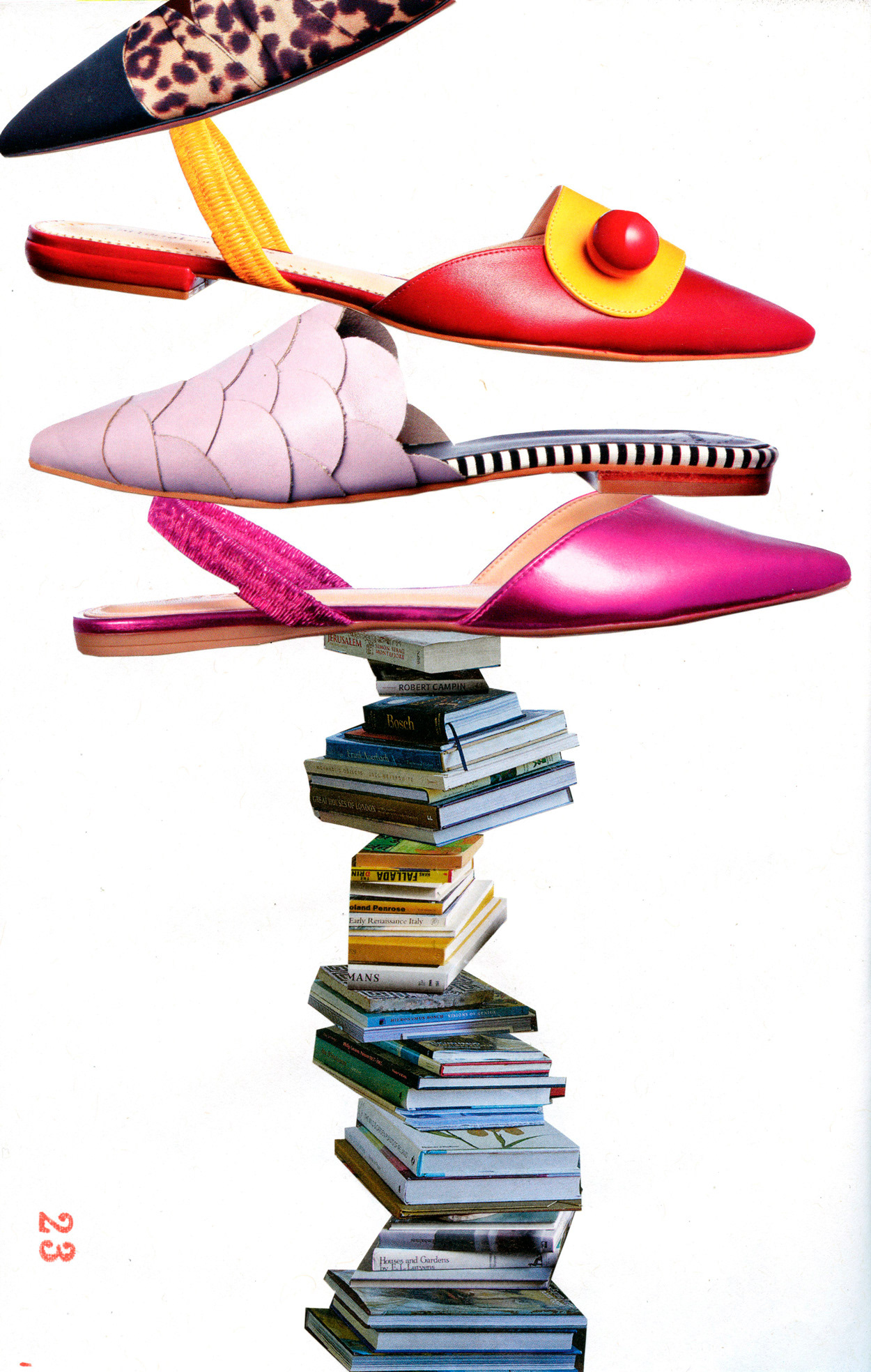 23 Books (and shoes)