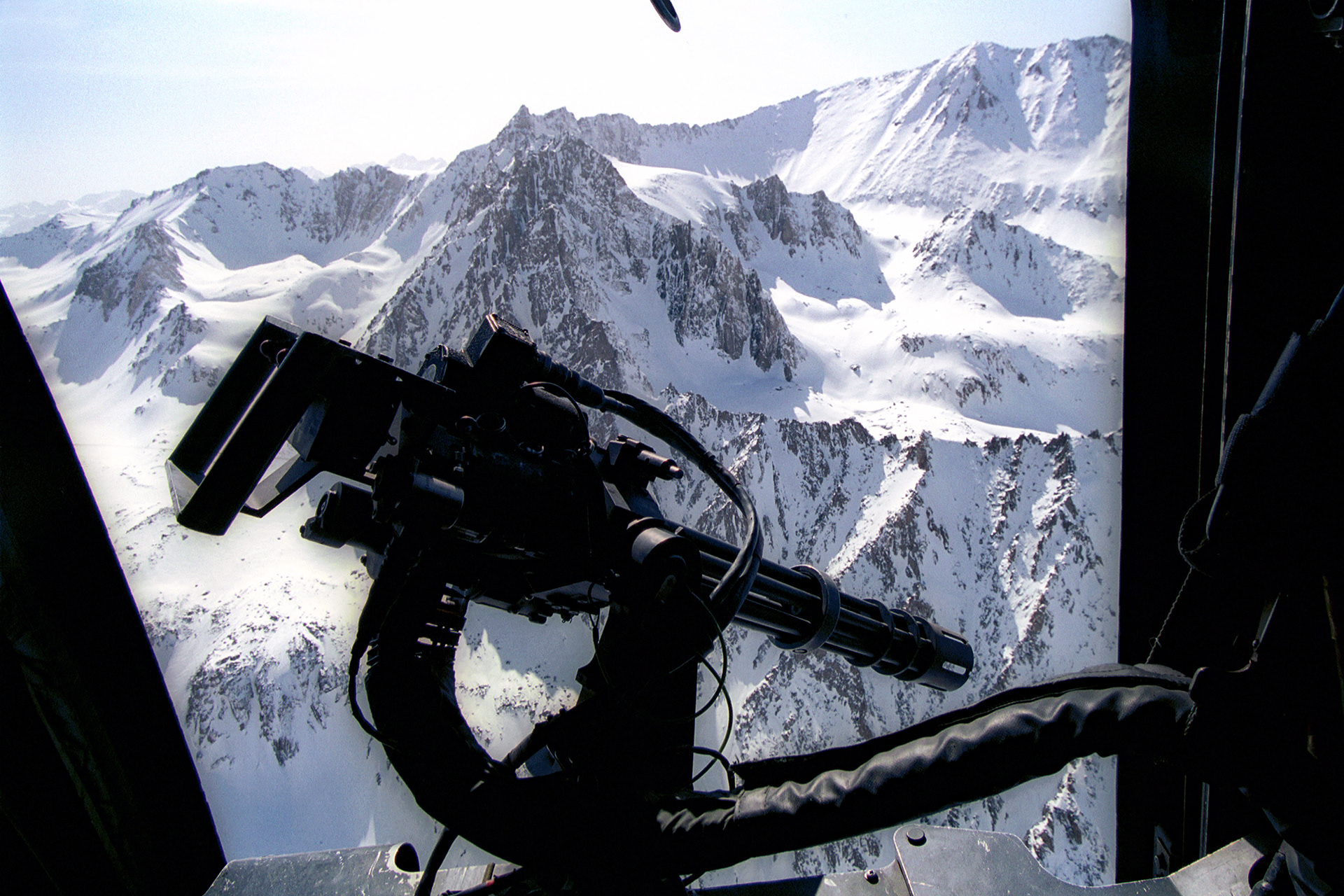Over the Hindu Kush, April 2002