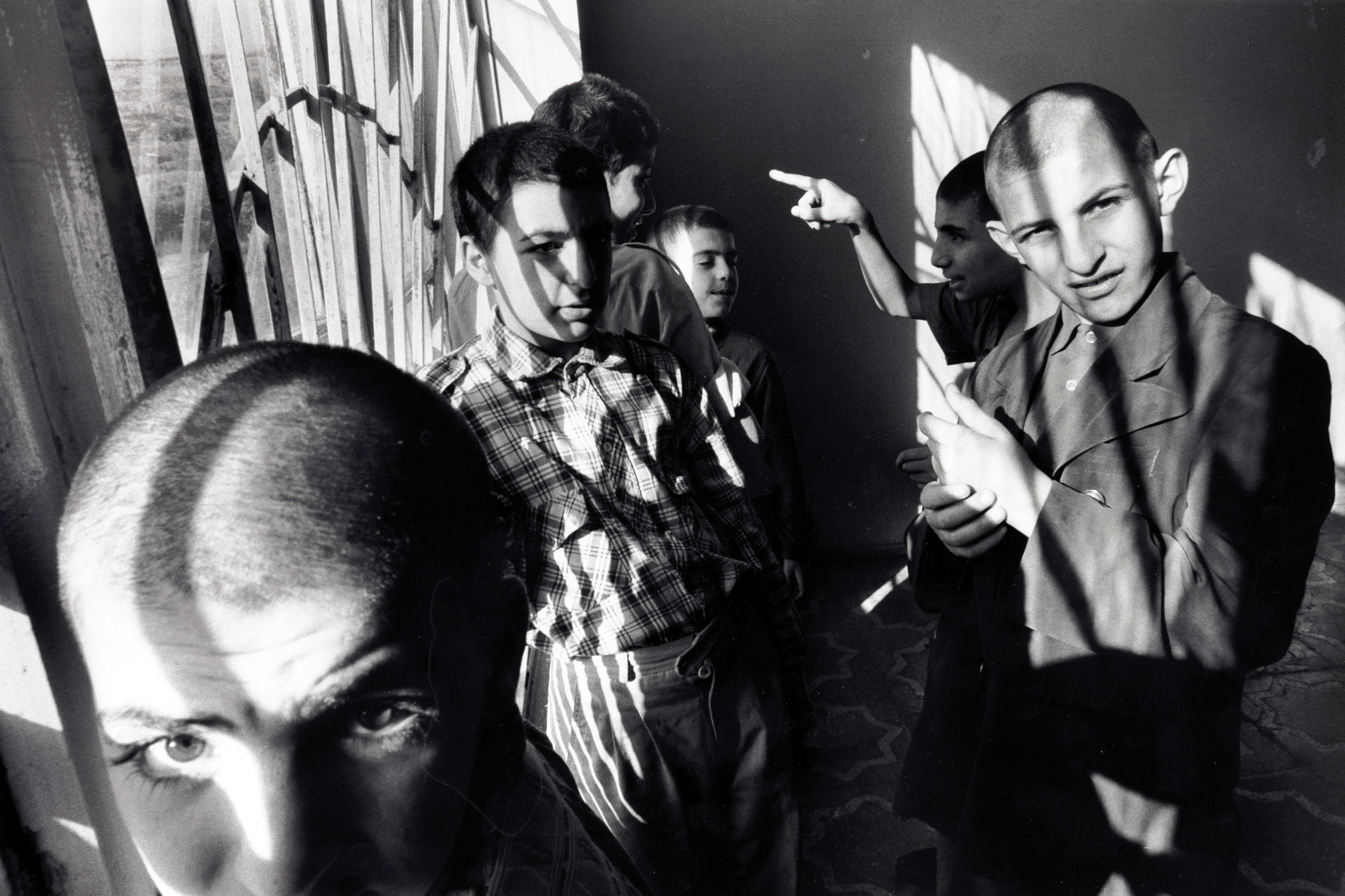 Boys in an institution, Armenia, September 1997