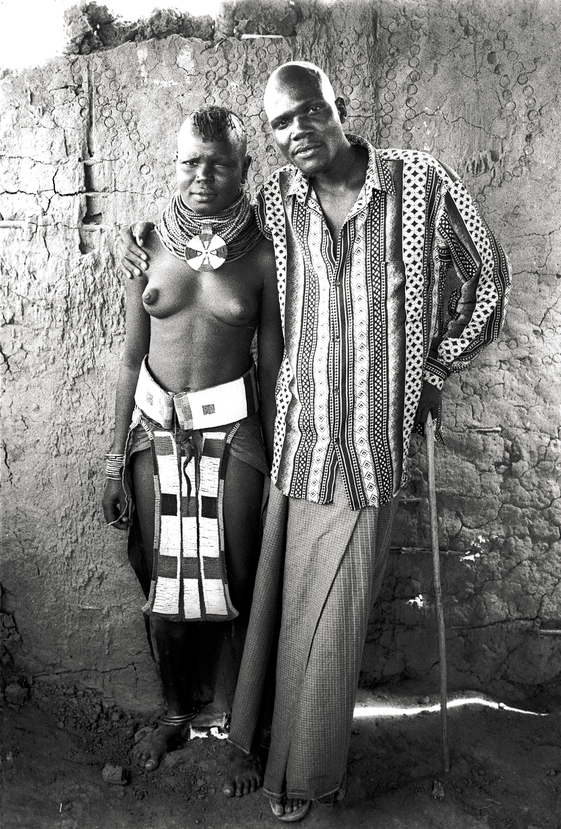 Turkana couple, Kenya
