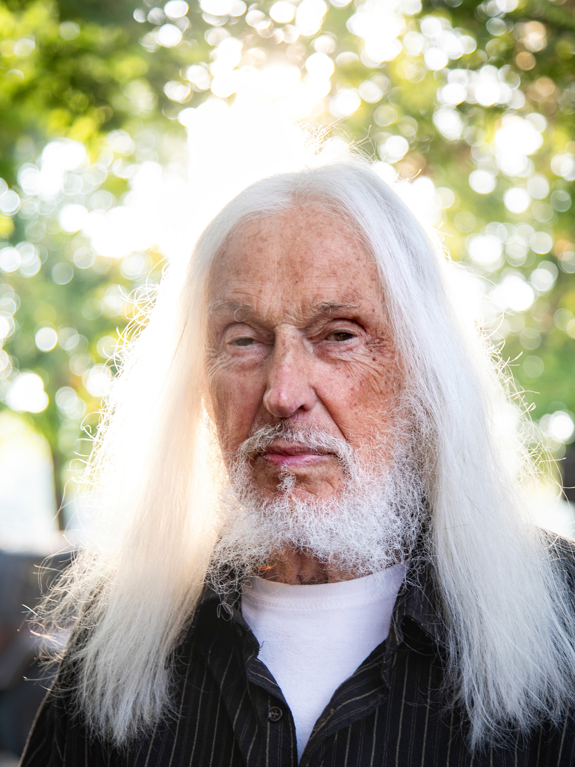 96 year-old sculptor Armand Vaillancourt, Sept. 2025