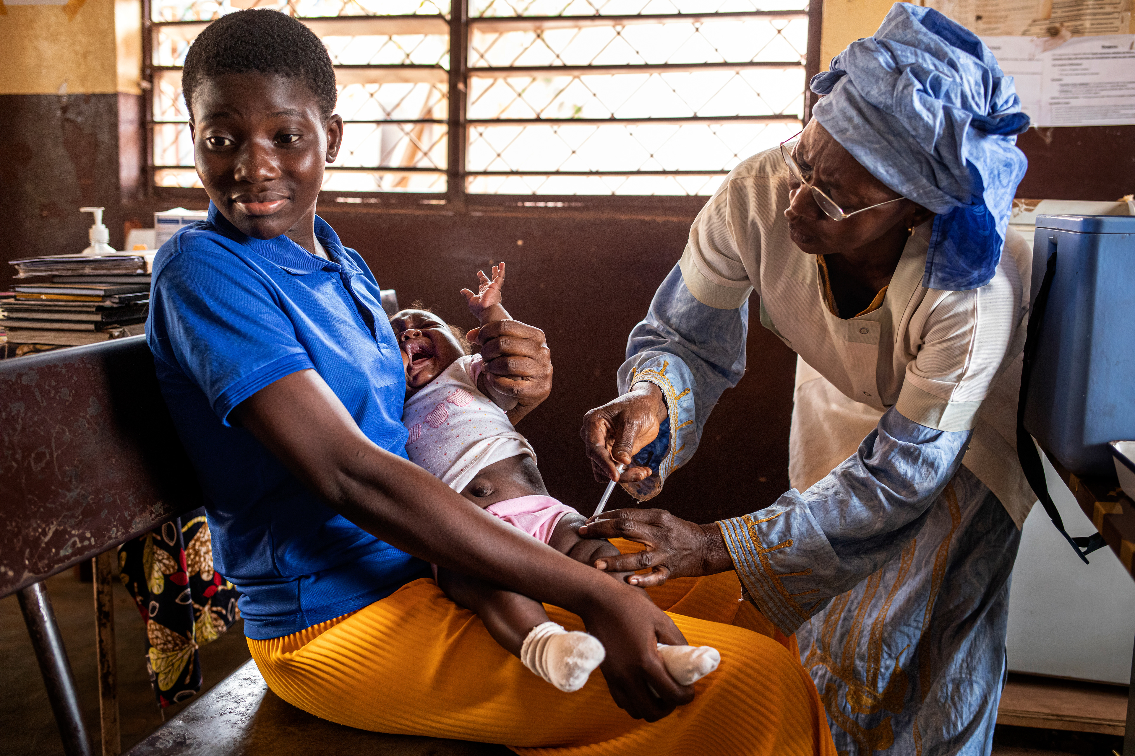 Vaccination in Bangui
