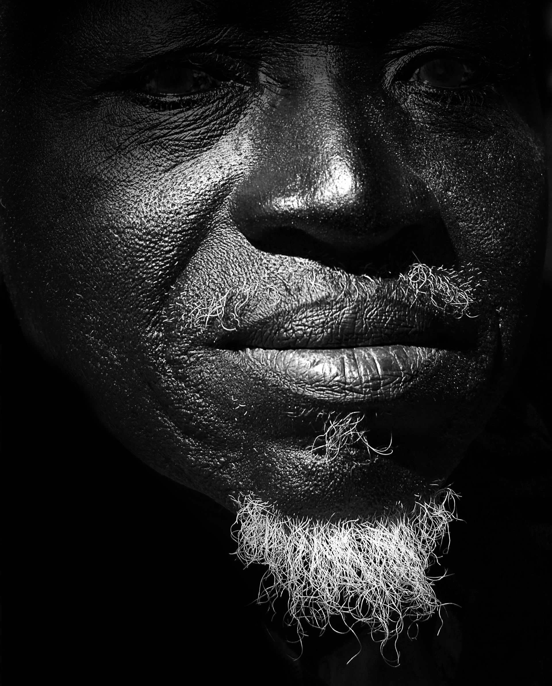 Sightless  elder, Guinea Bissau