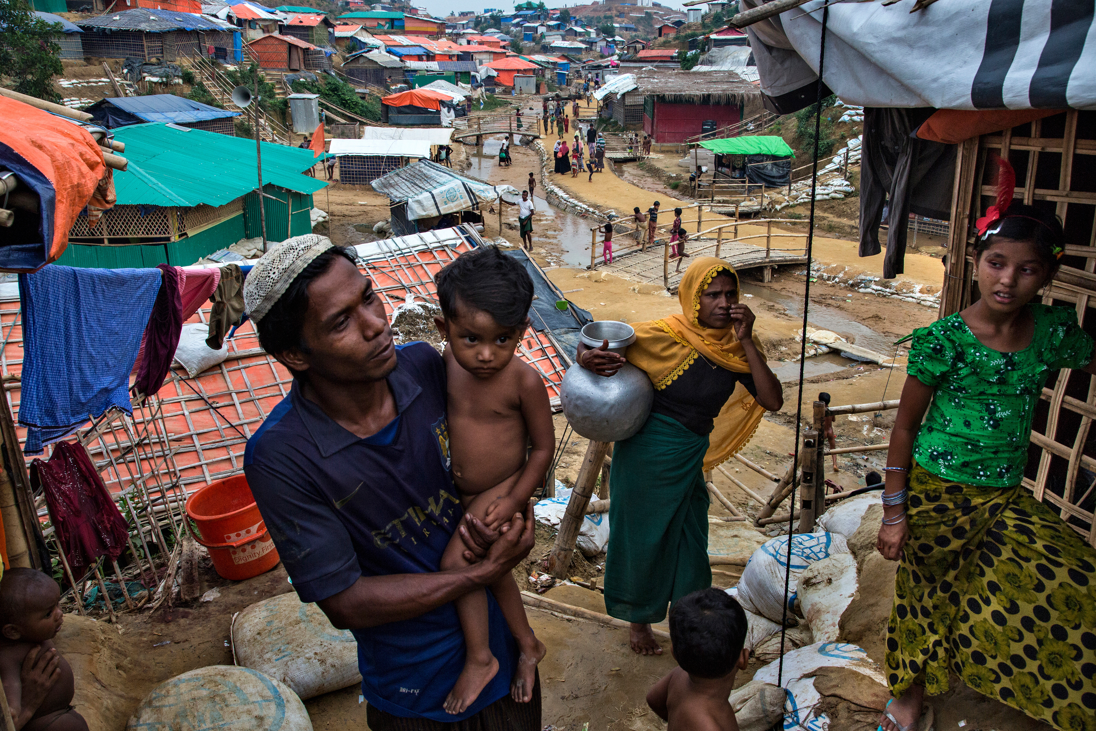 Kutupalong camp, 2018