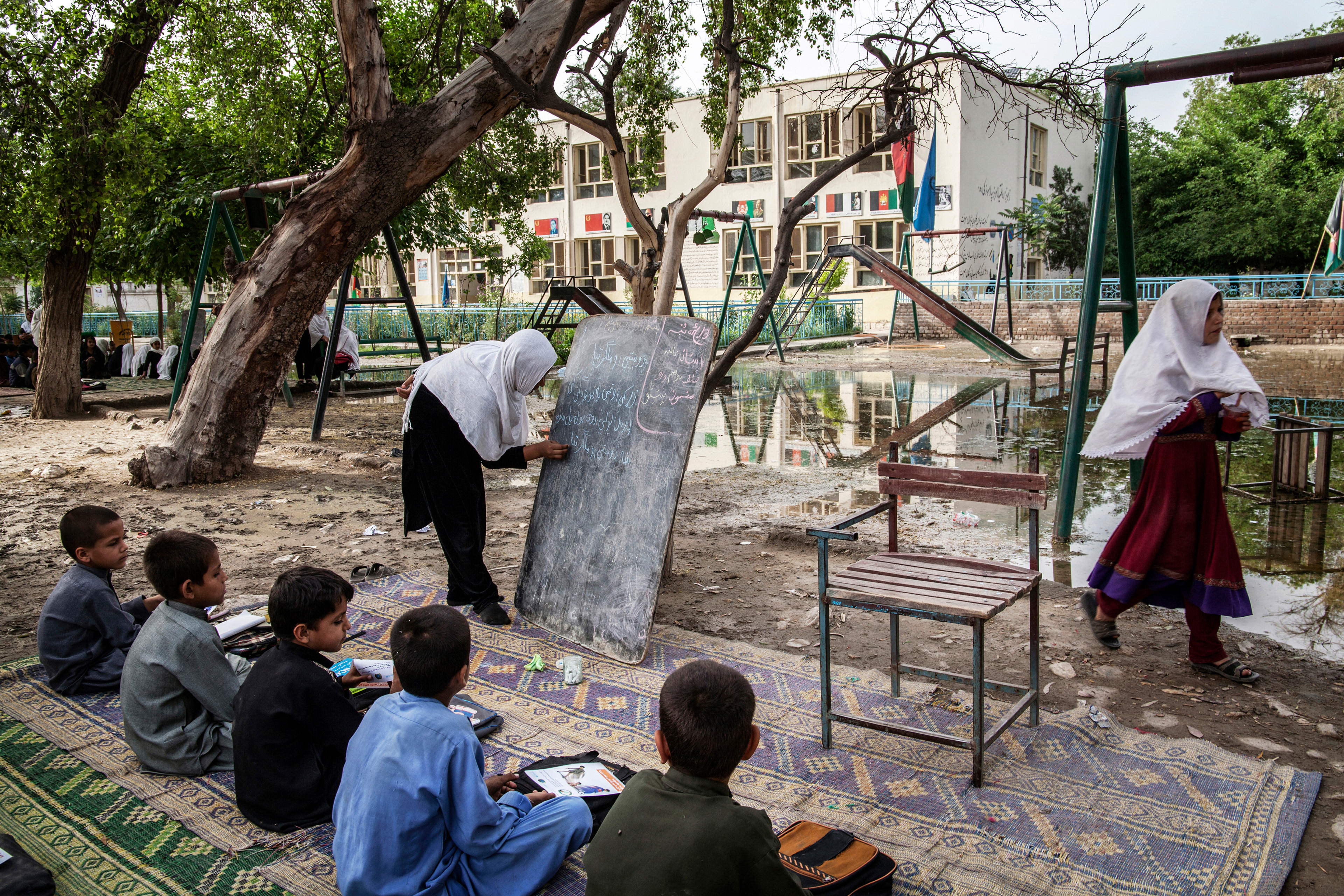 Integrated school in Jalalabad, Afghanistan, 2015