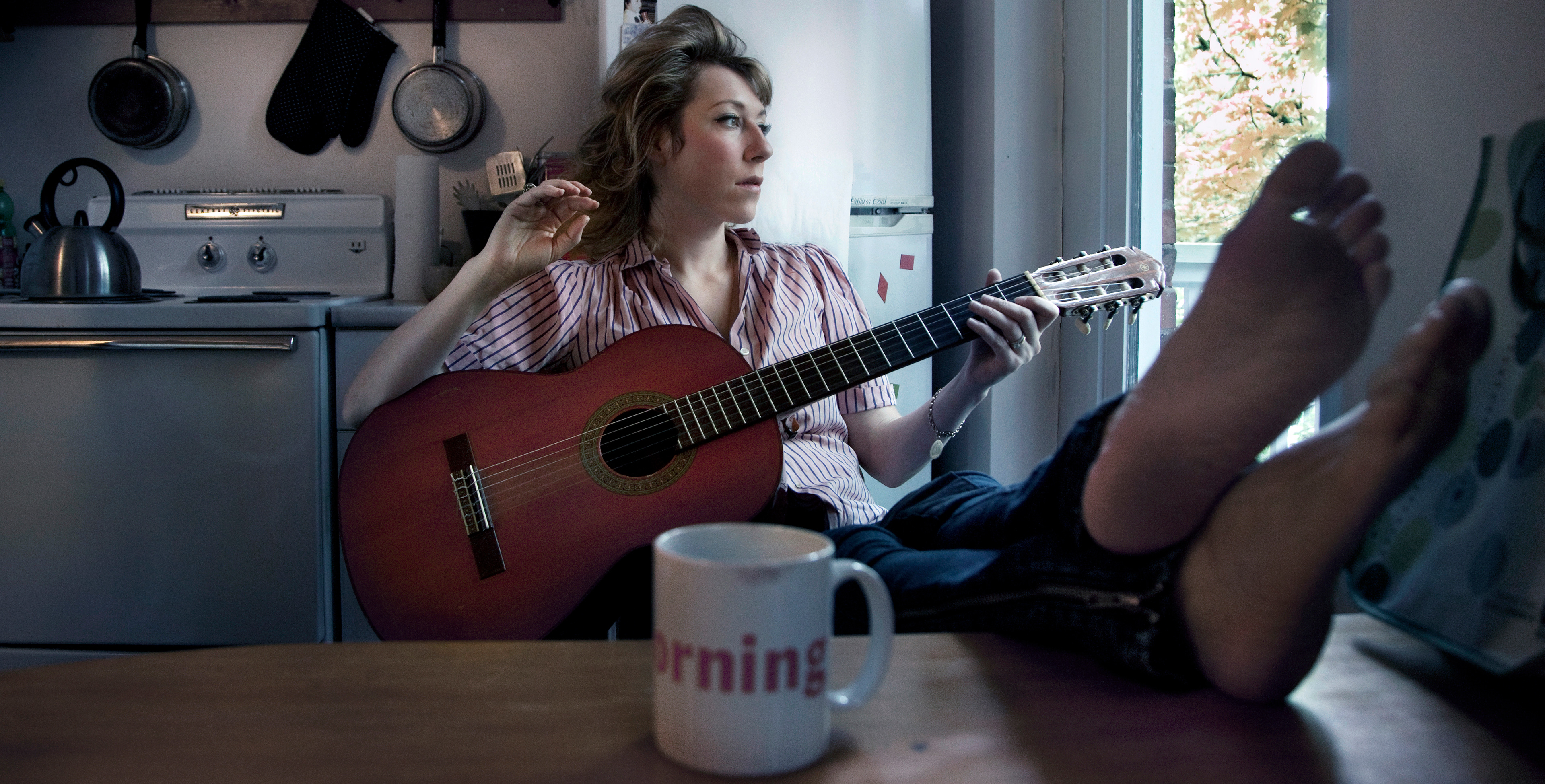 Martha Wainright at home in Montreal