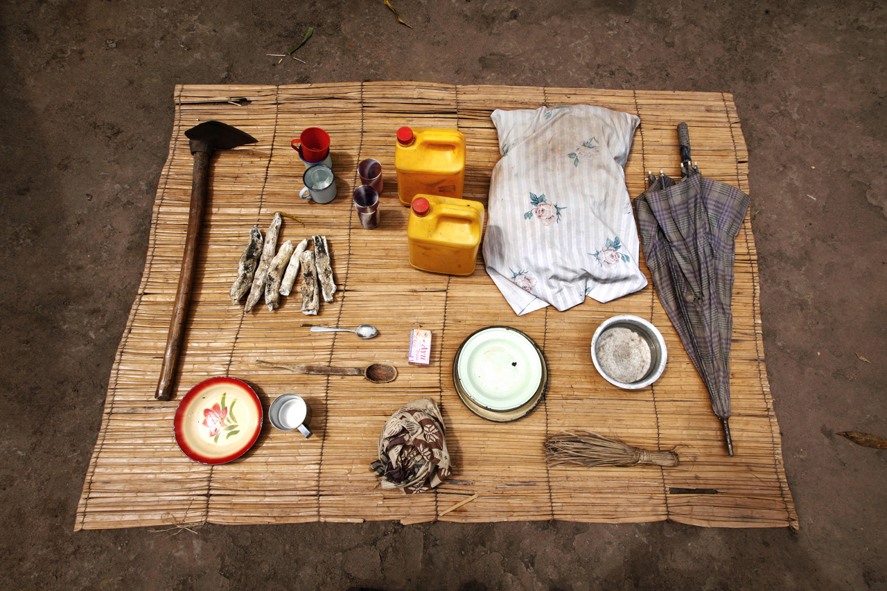 All that two orphaned siblings possess. Mozambique, 2007