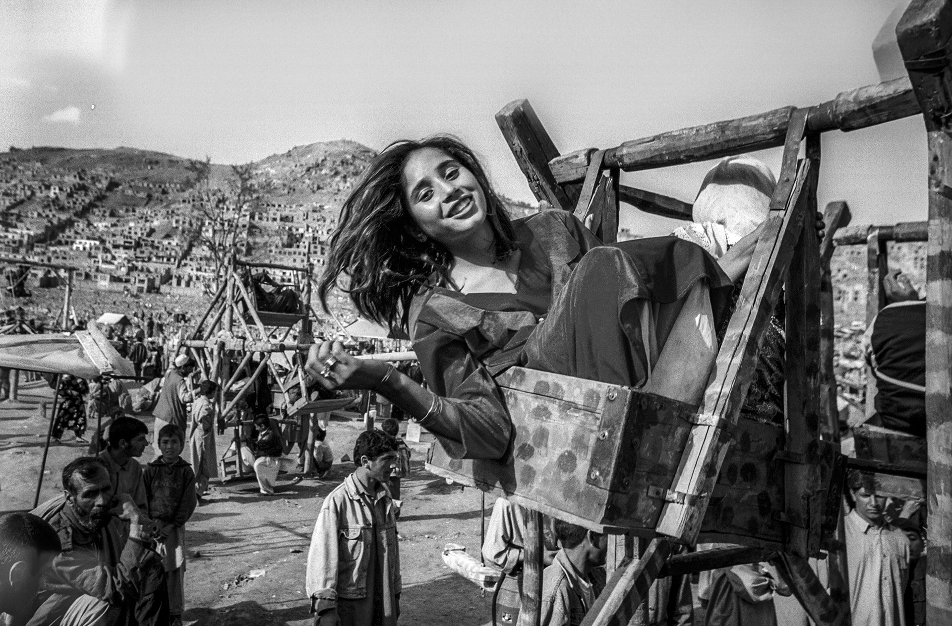 After the Taliban rout, Kabul, 2002