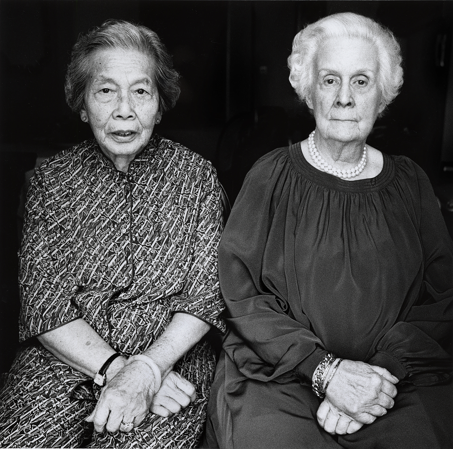 Ah-Po nd Mrs. Wills. They spent a lifetime together as mistress and maid, but never learned each other's language, Hong Kong.