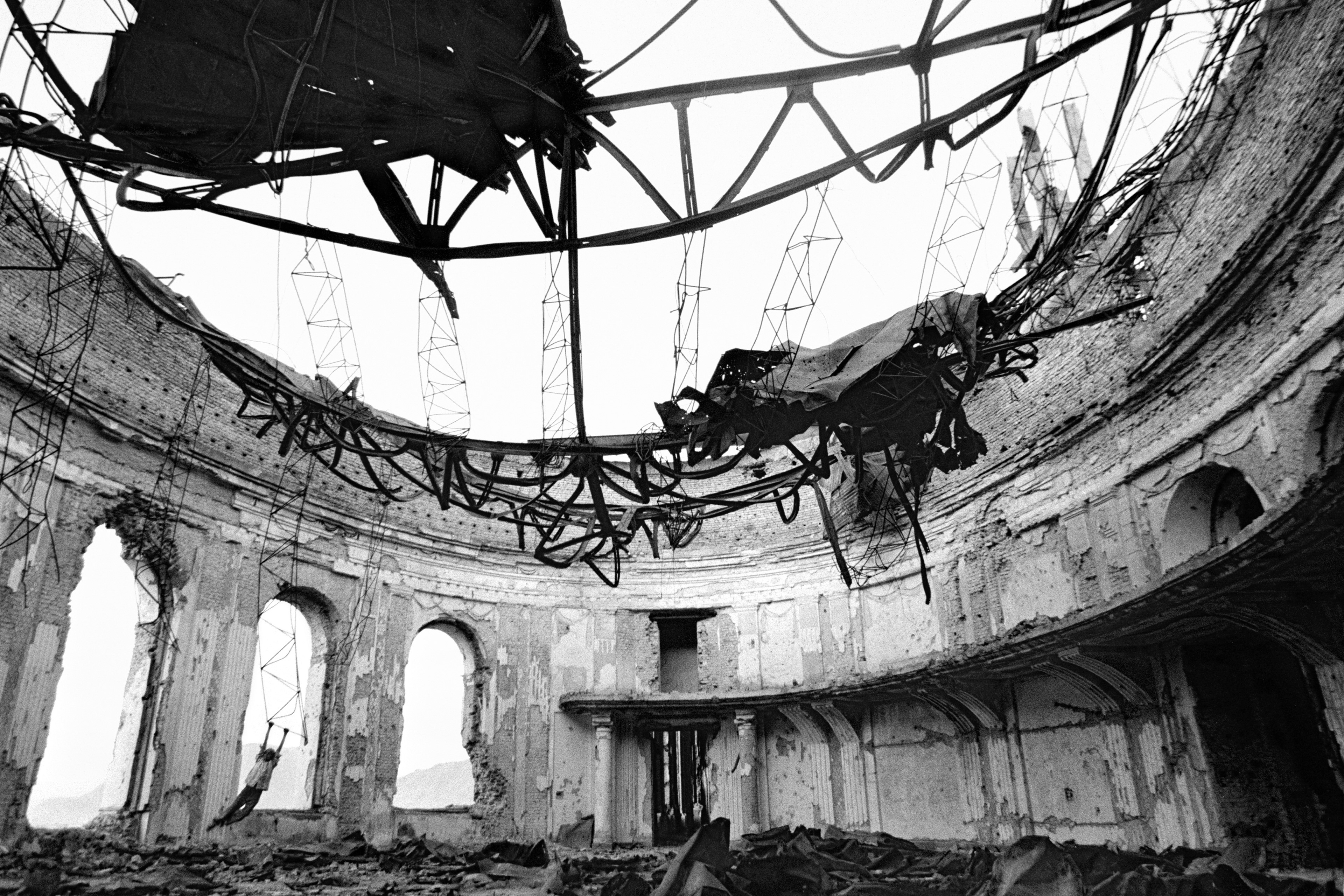 The King's palace, Kabul, Afghanistan, March 2002