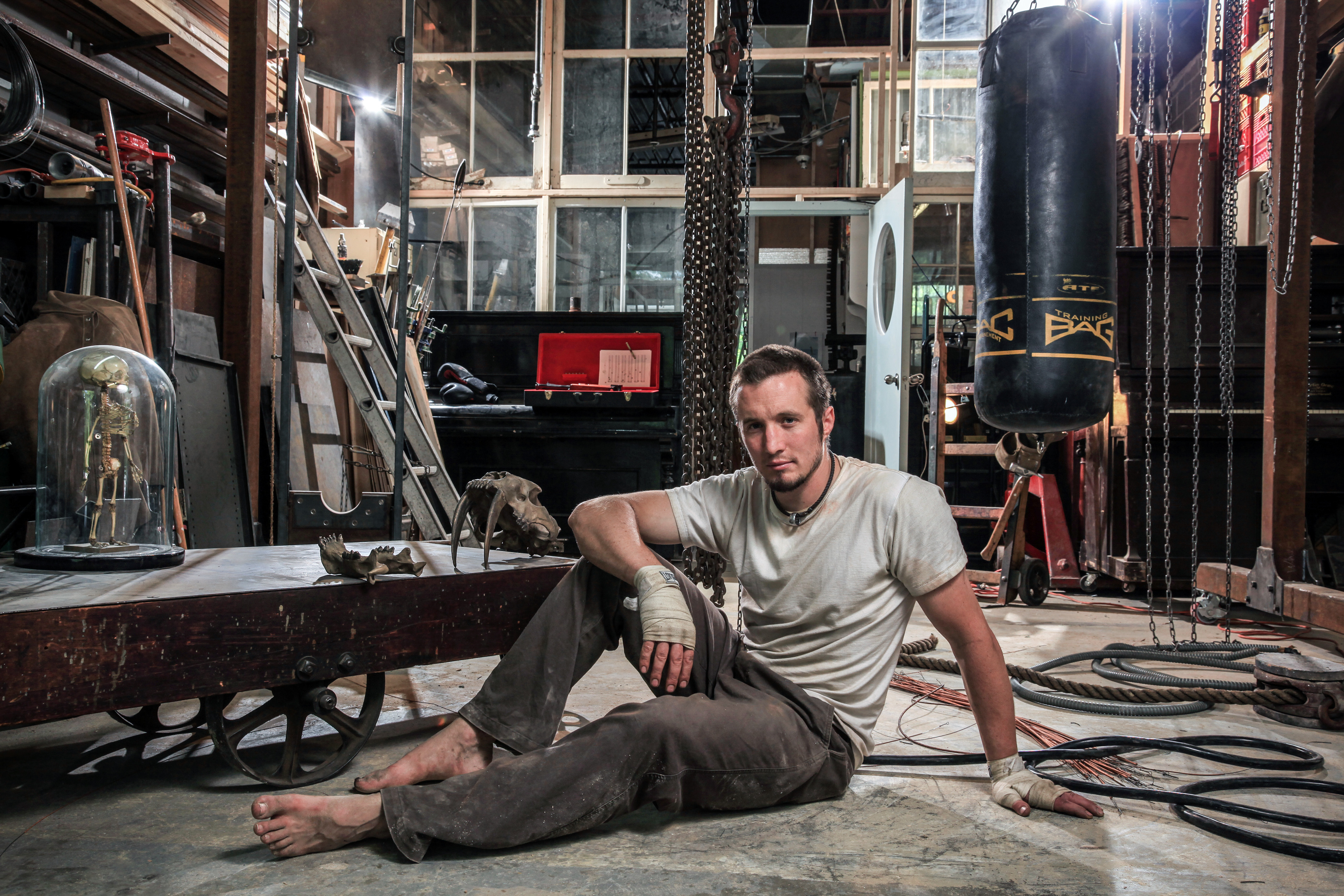 Maskull Lasserre, sculptor