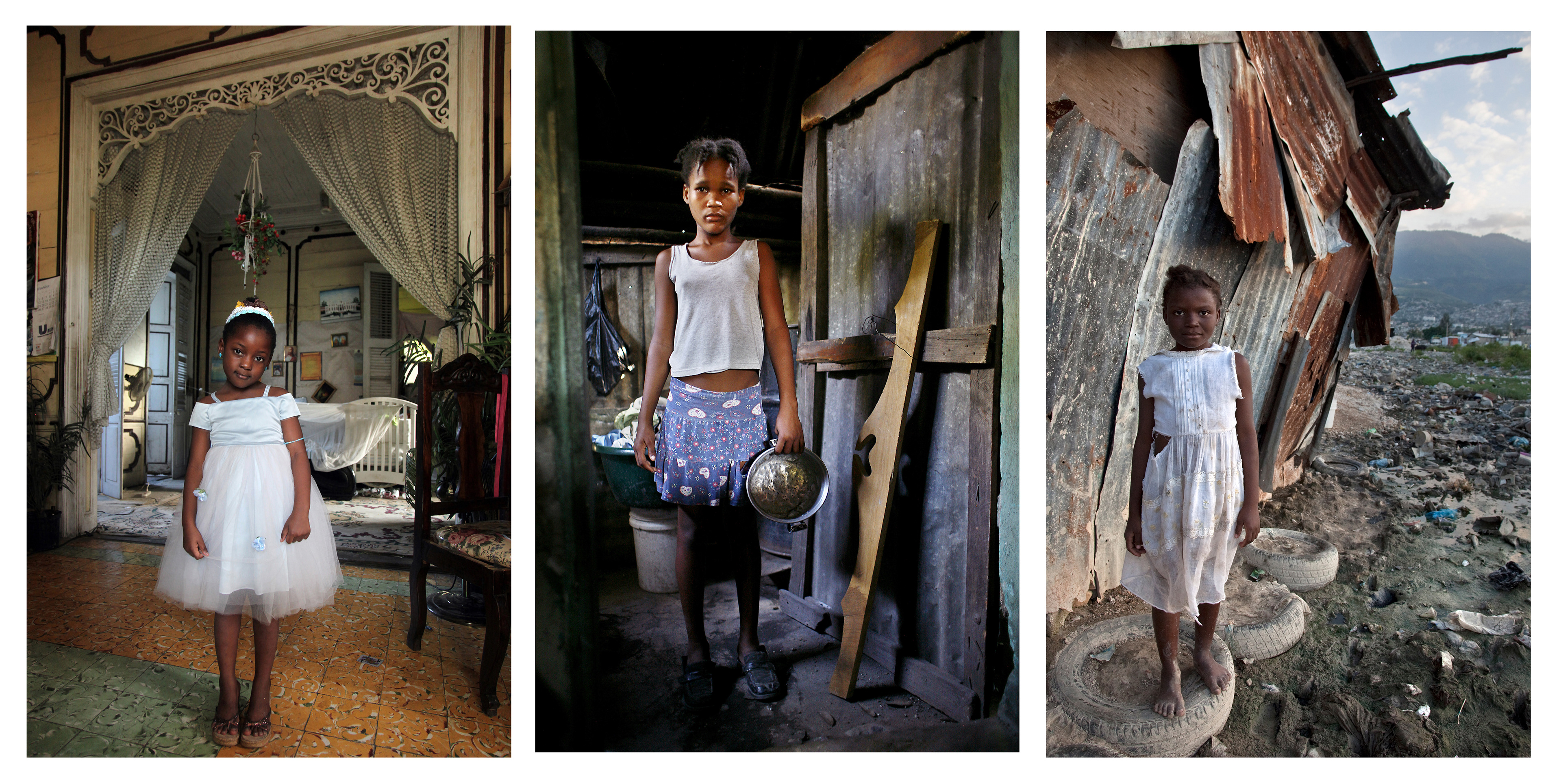 Three girls, 2005-2012