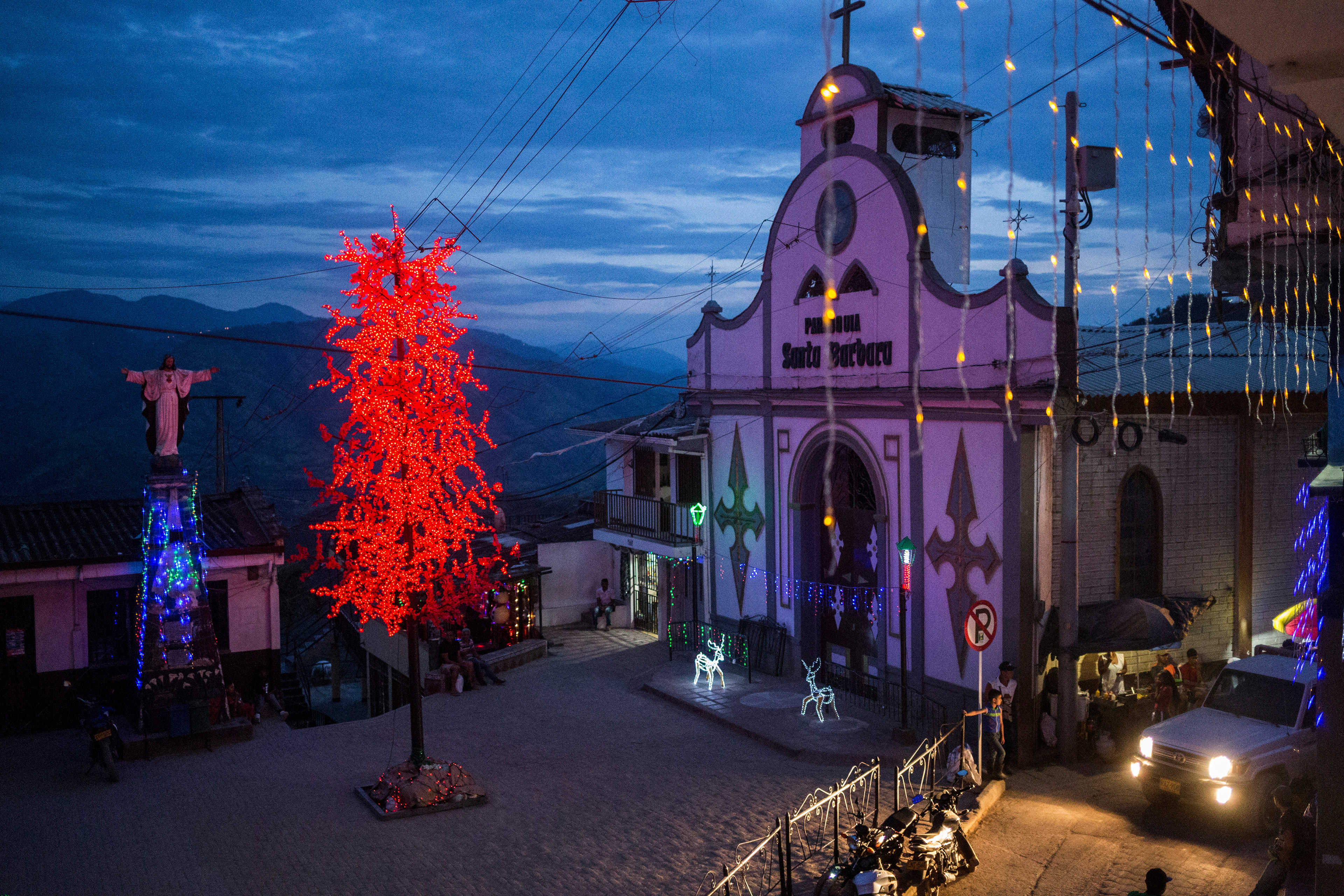 Marmato just before Christmas, Dec. 2018