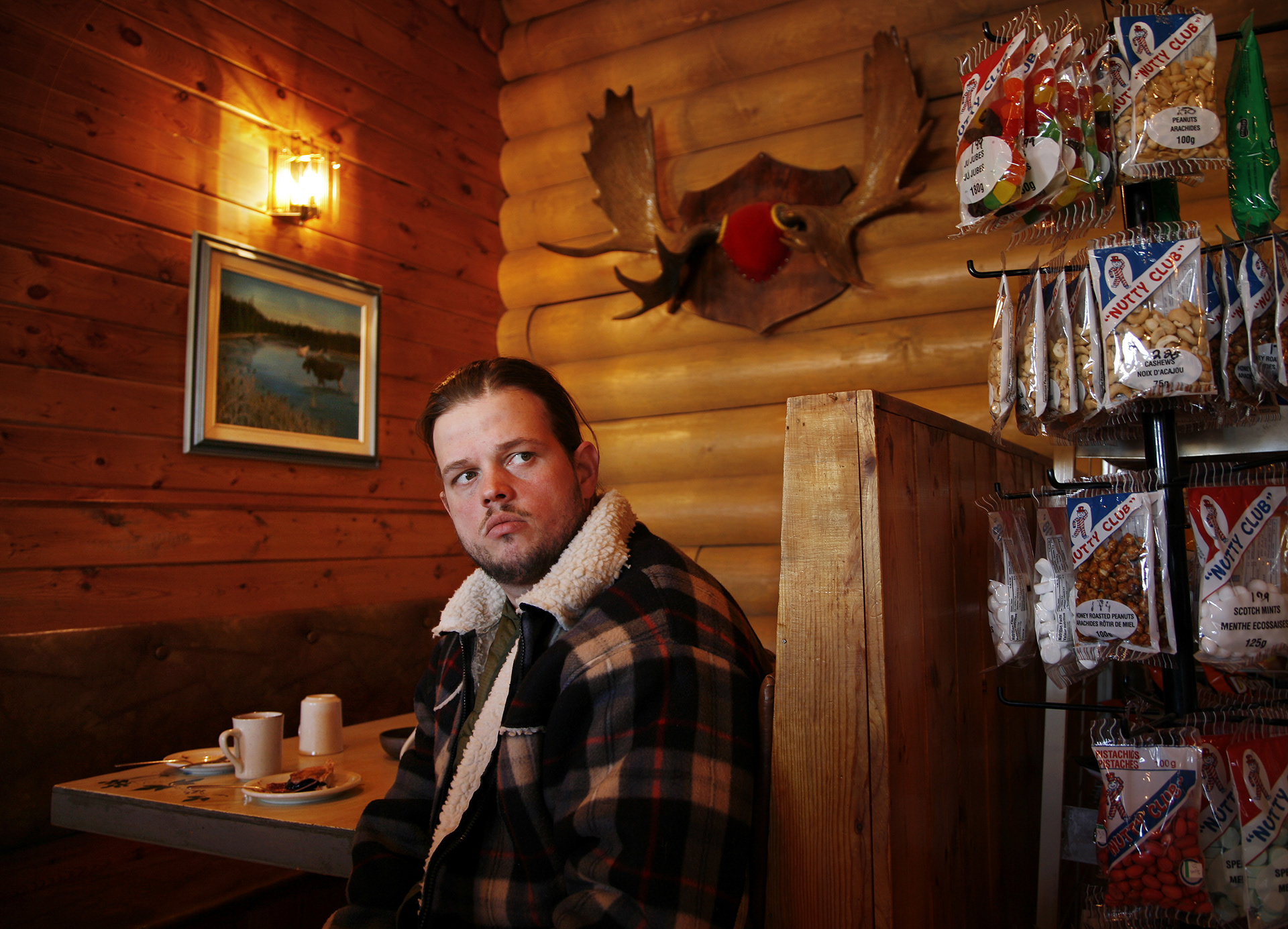 Josh Key, US army deserter and author, somewhere in Canada