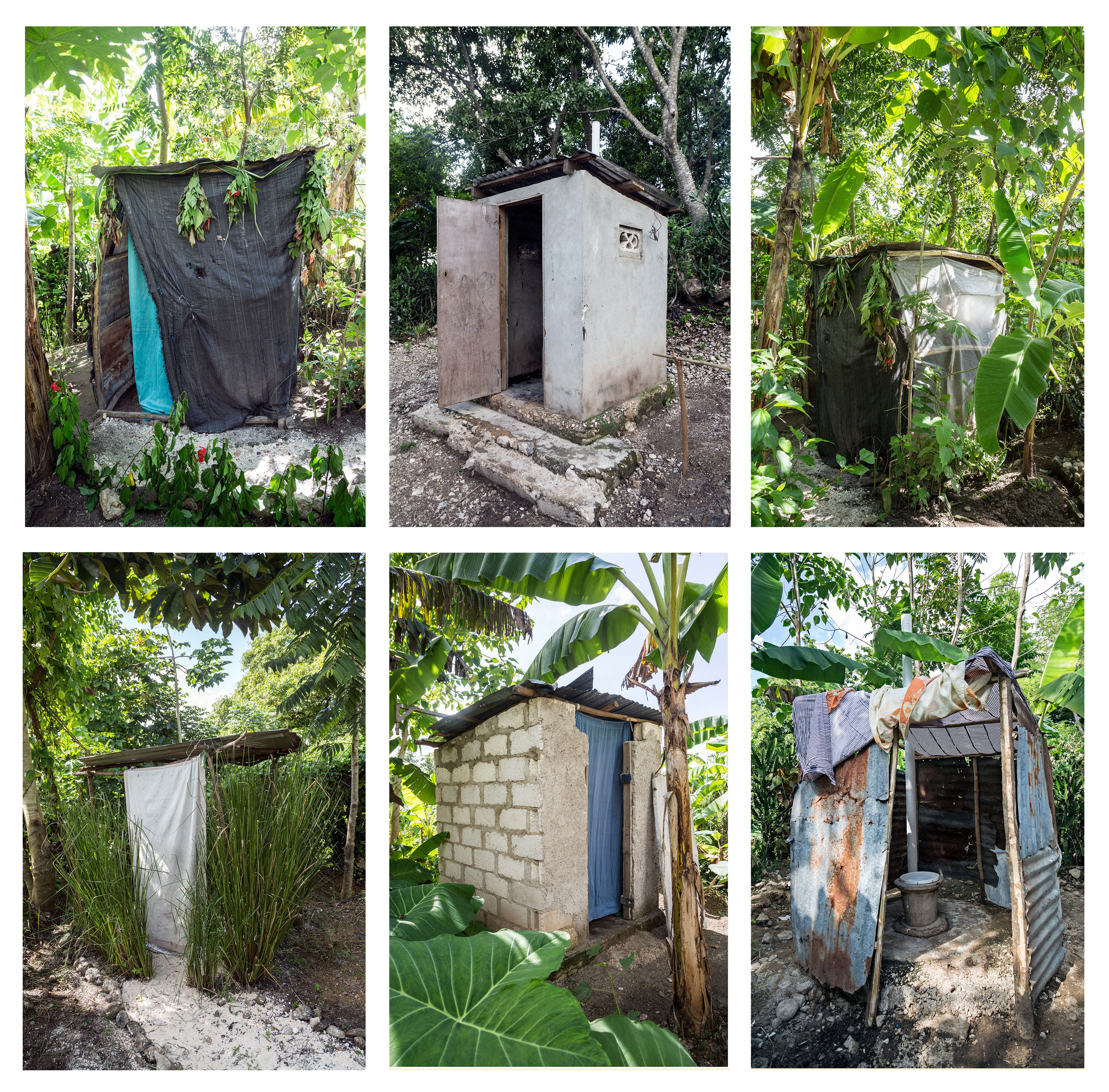 Personalized latrine design, Haïti.