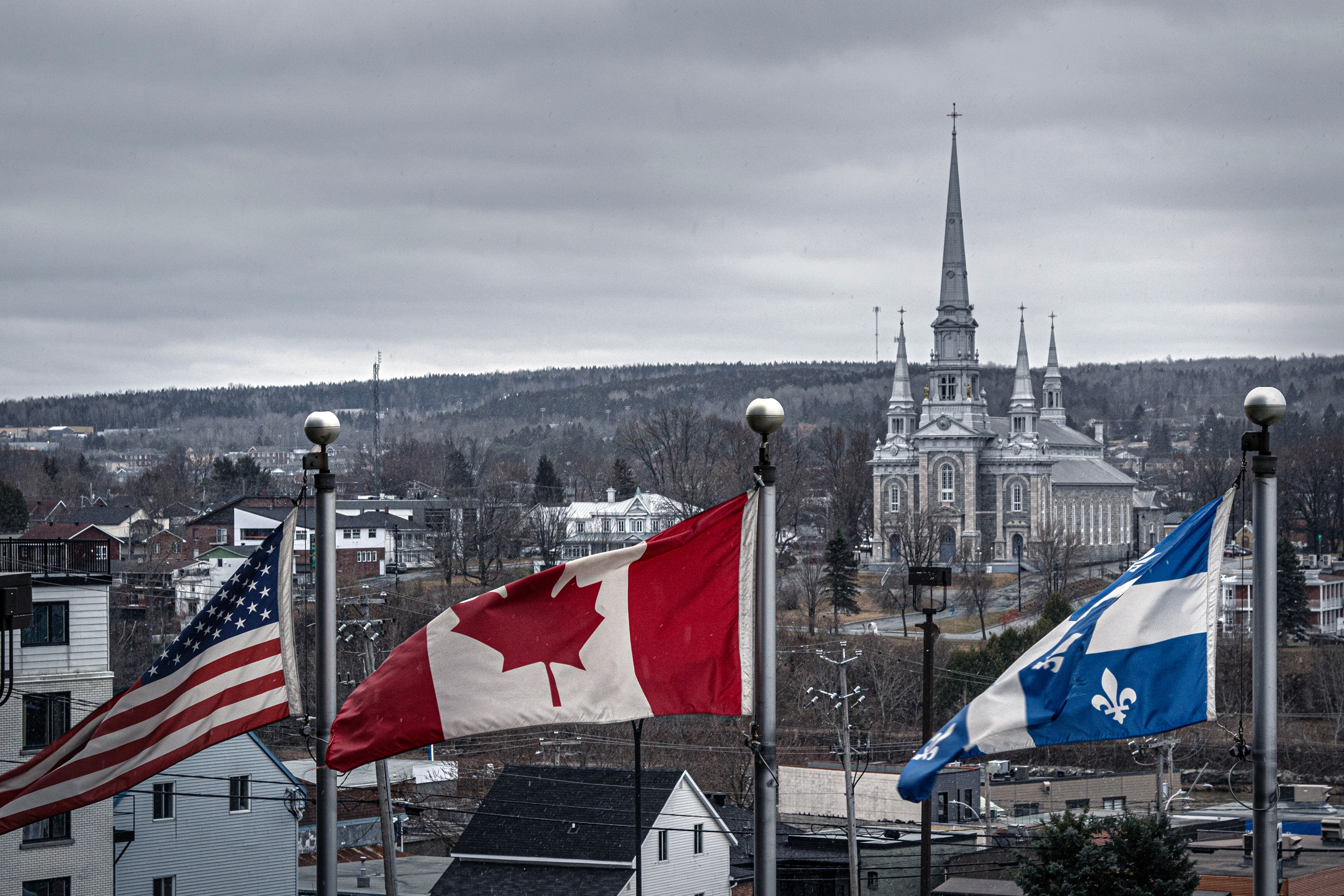 Beauce region of Quebec that trades heavily with the USA