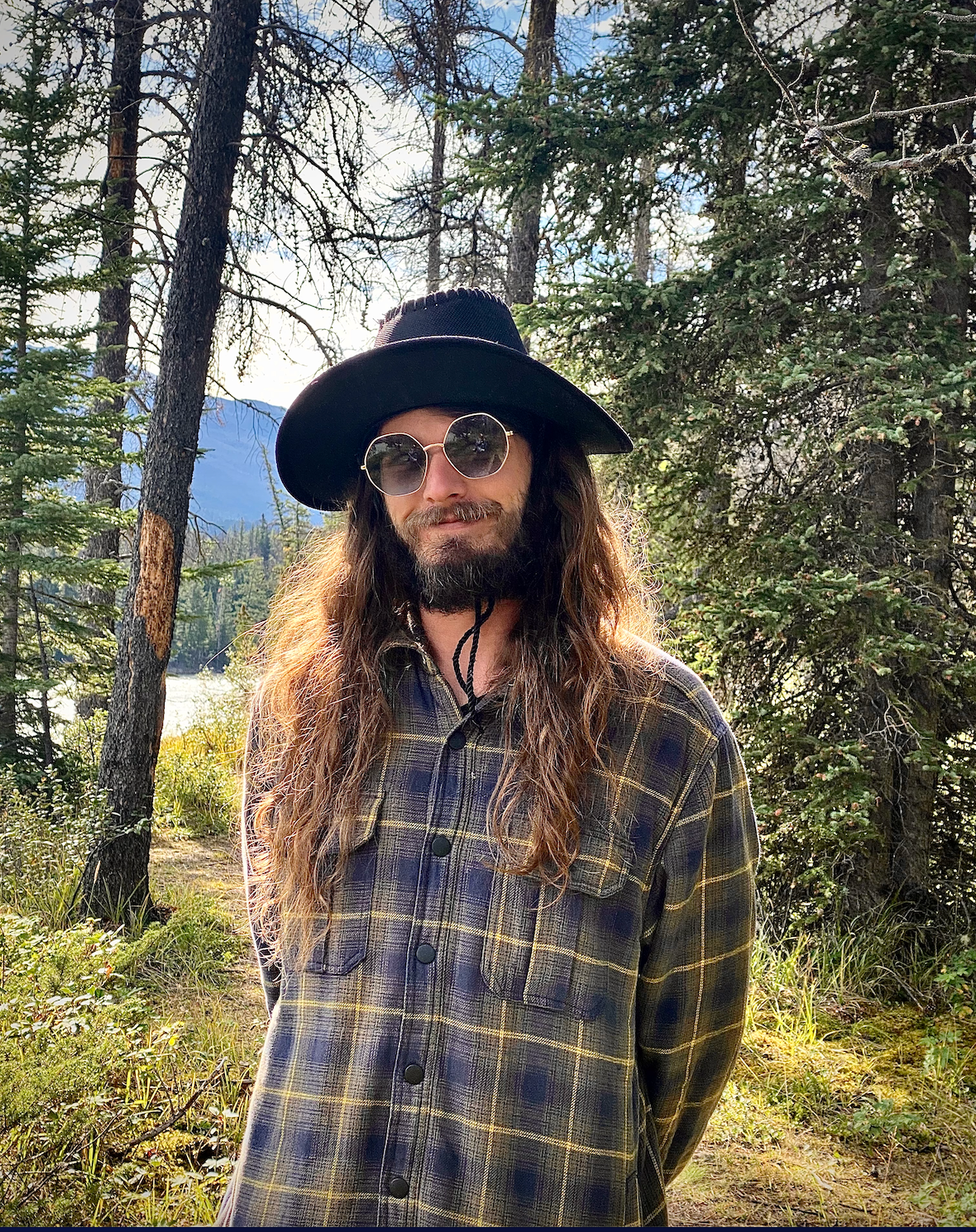Woodland encounter, Jasper, Alberta