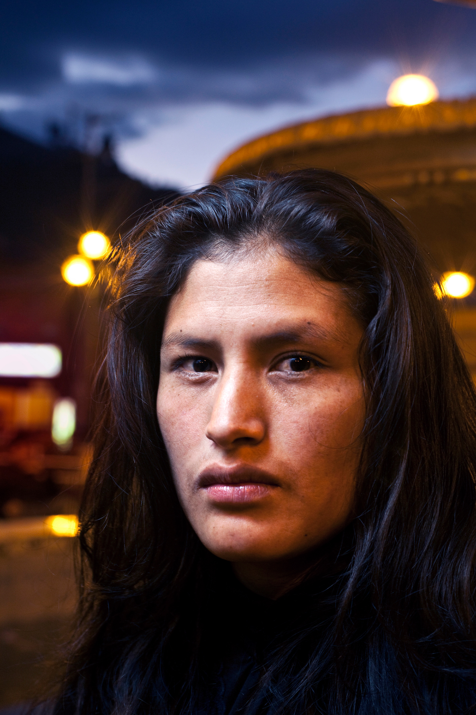 Waitress, Hualllanca, Peru