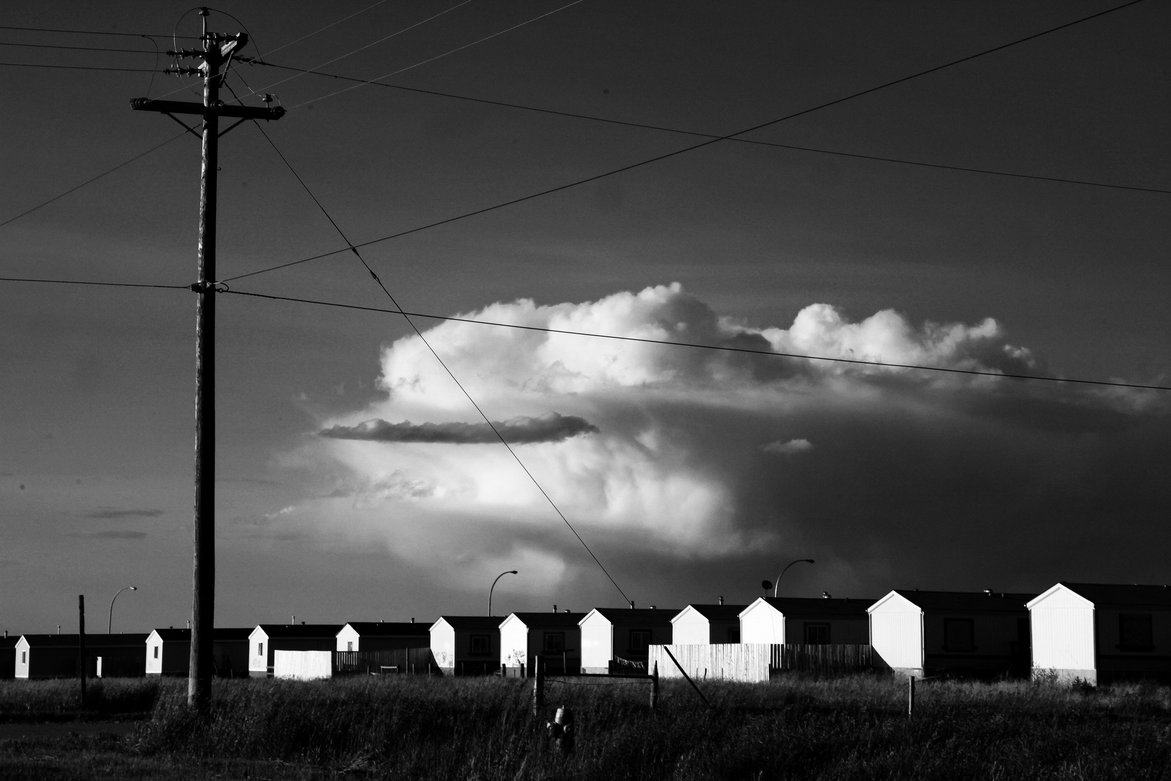 On the reserve, Lethbridge, Alberta