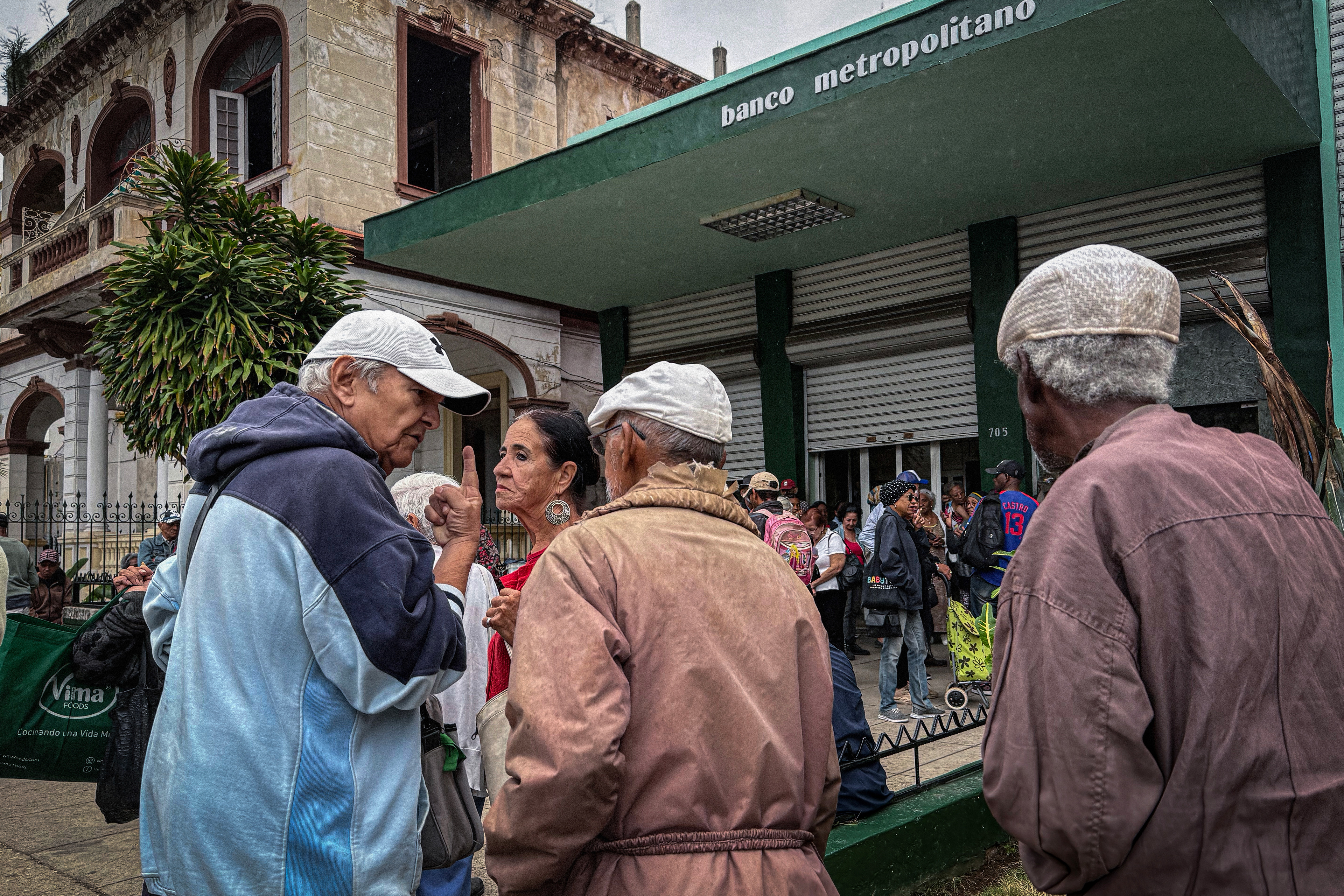 waiting for their pension