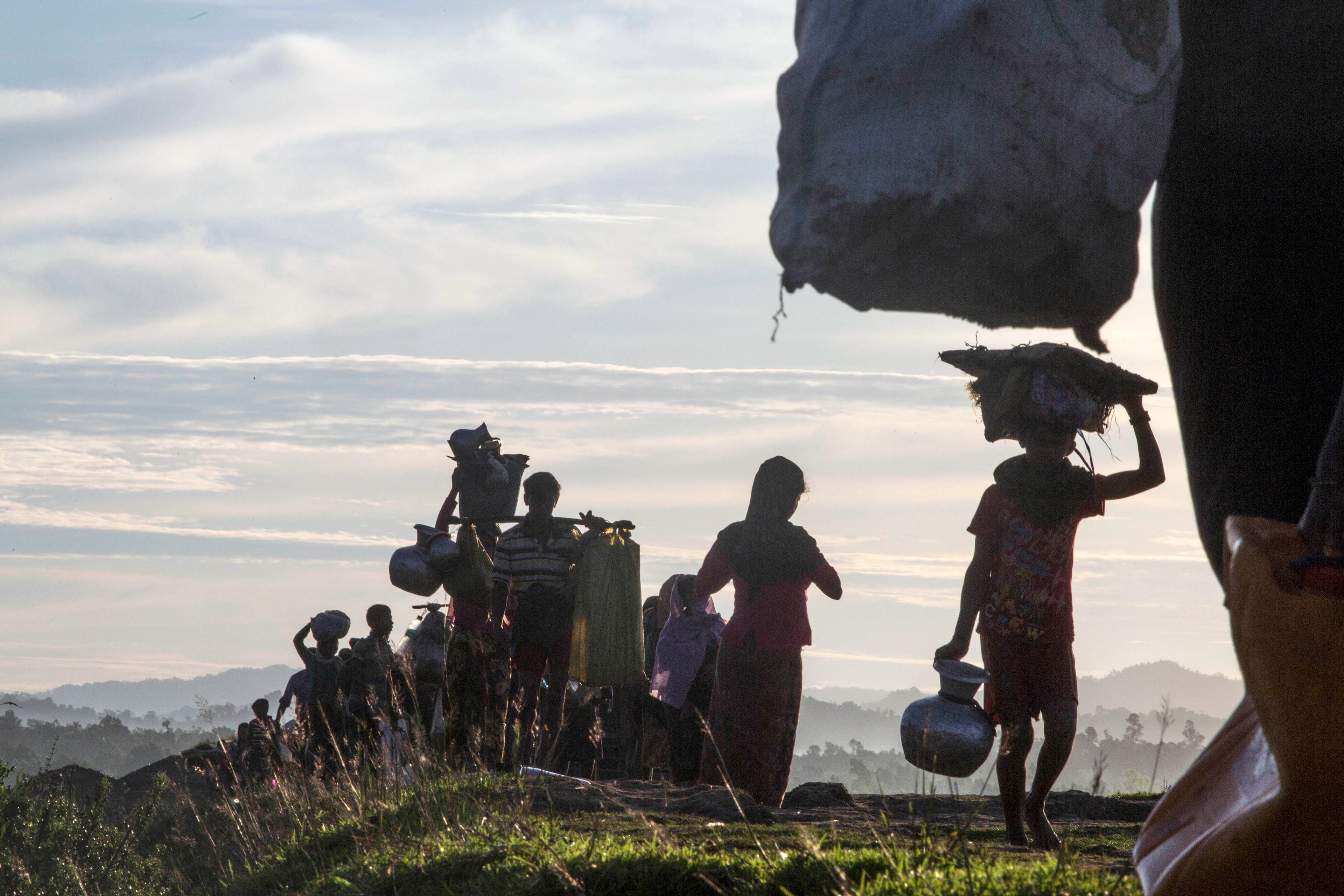 Entering Bangladesh