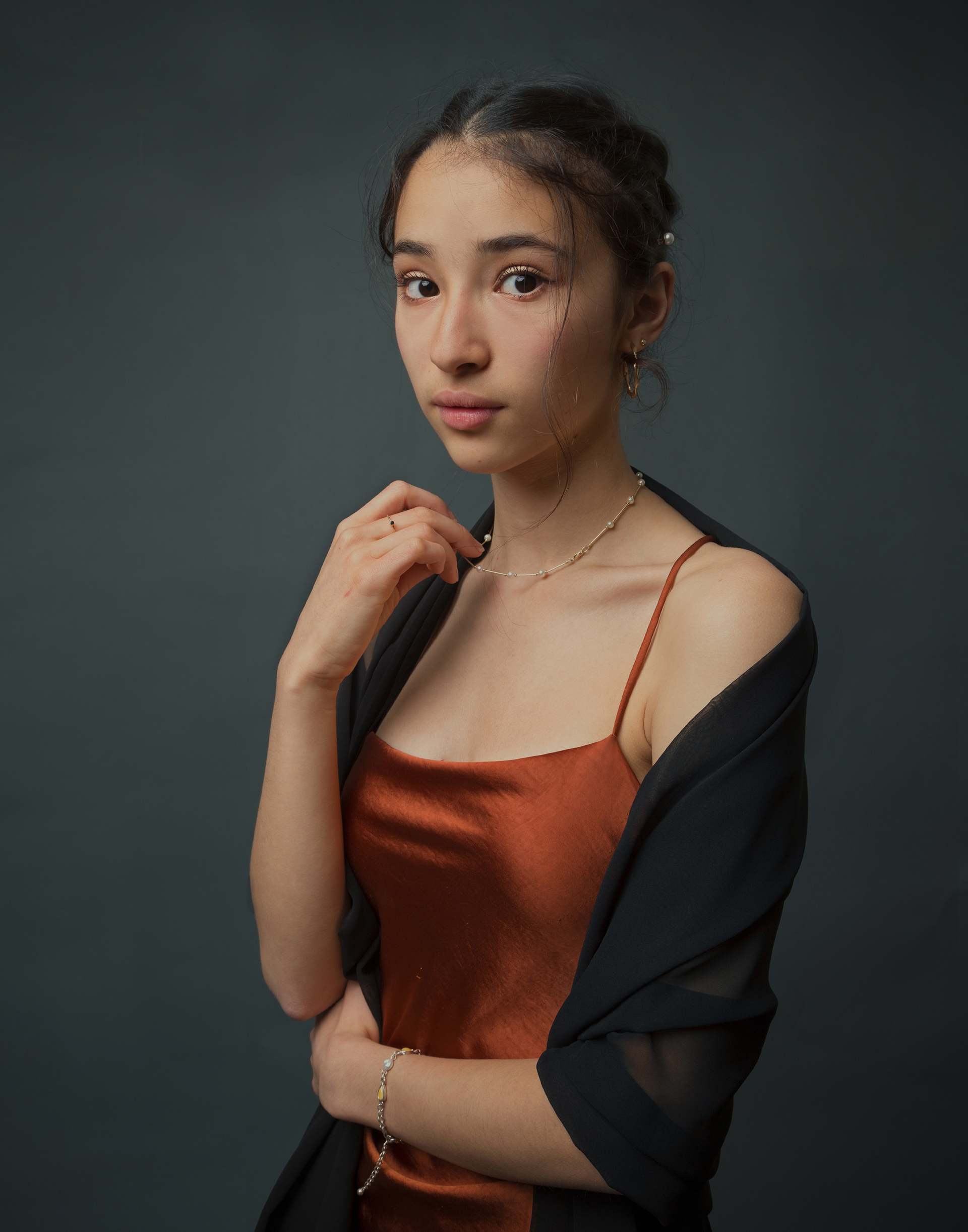 High-school grad on prom night, Canada