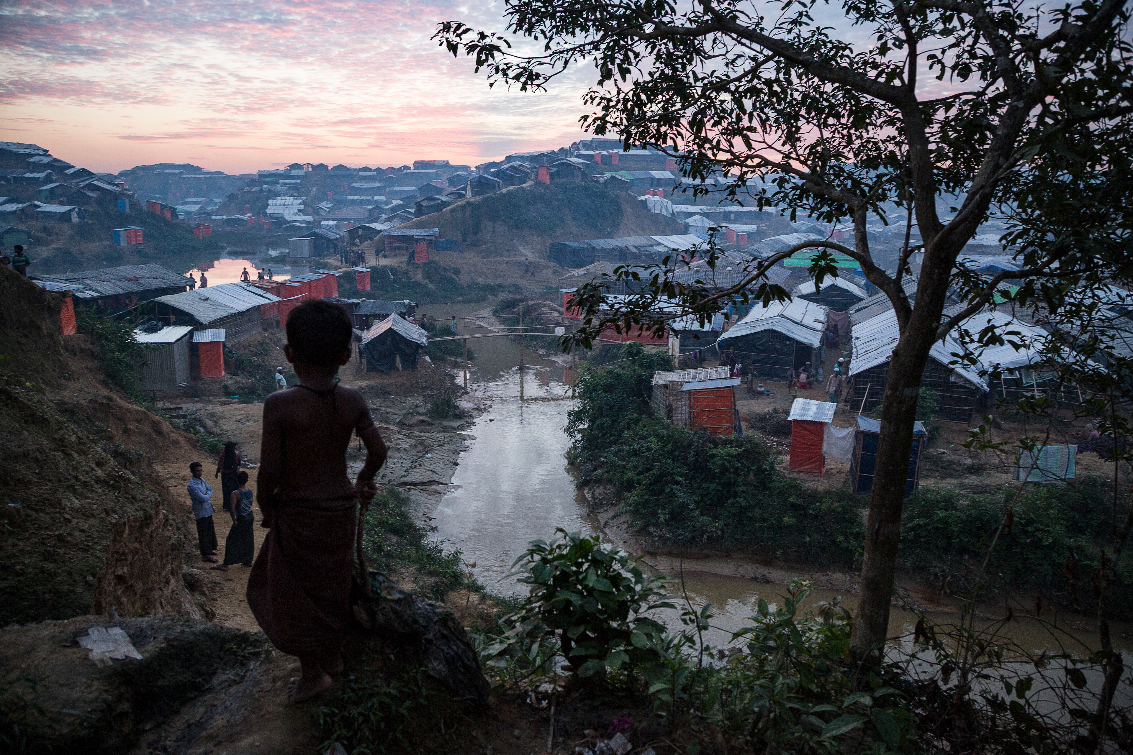 Balukhali, part of the Rohingya mega-camp, Bangladesh 2017