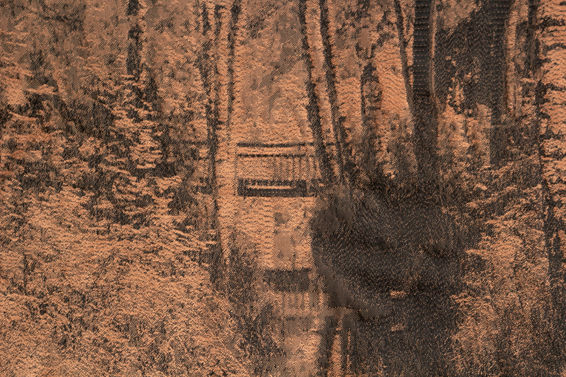 jacquard tapestry from a photo, "Haaga"