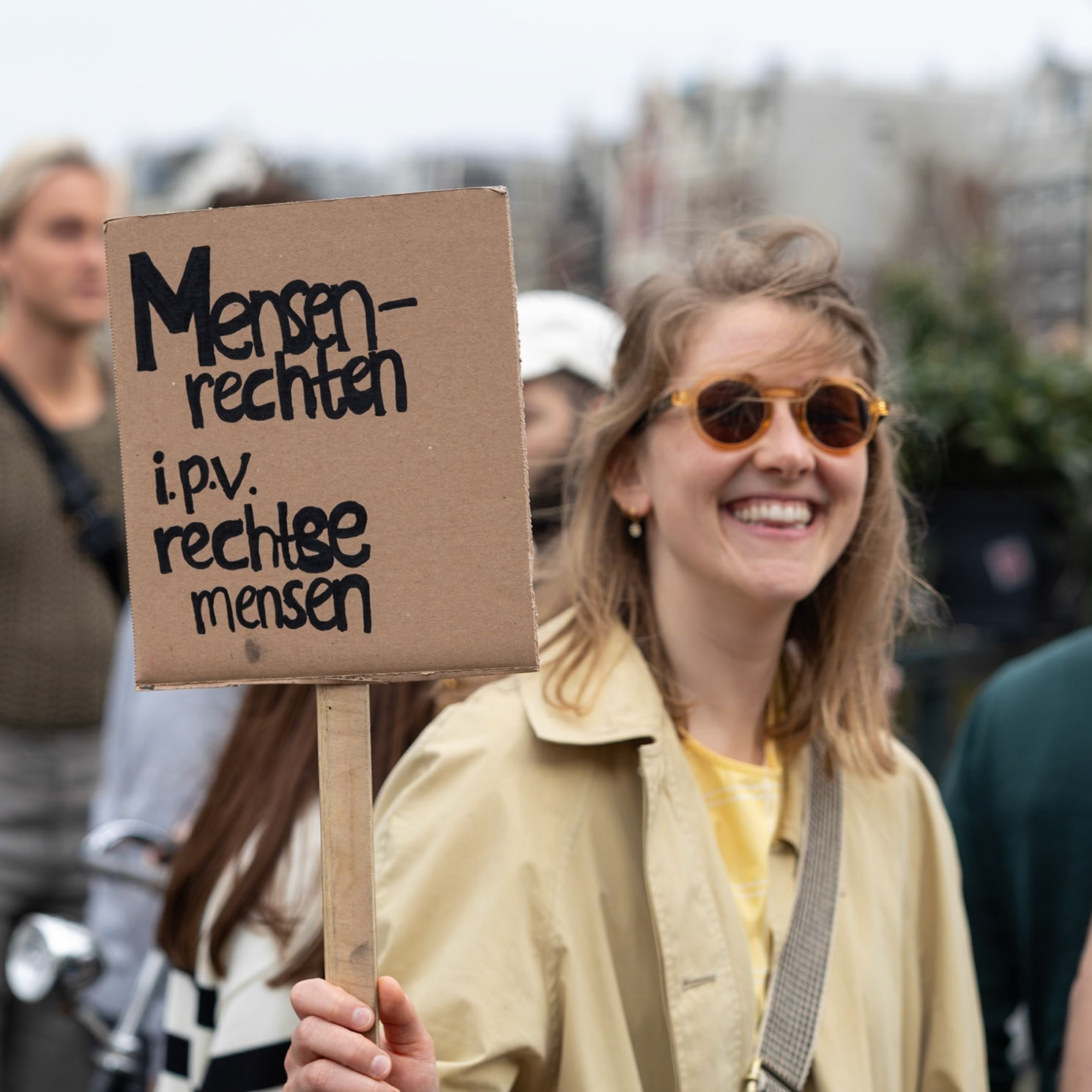 Landelijke demonstratie tegen racisme en fascisme Amsterdam 22.03.2025