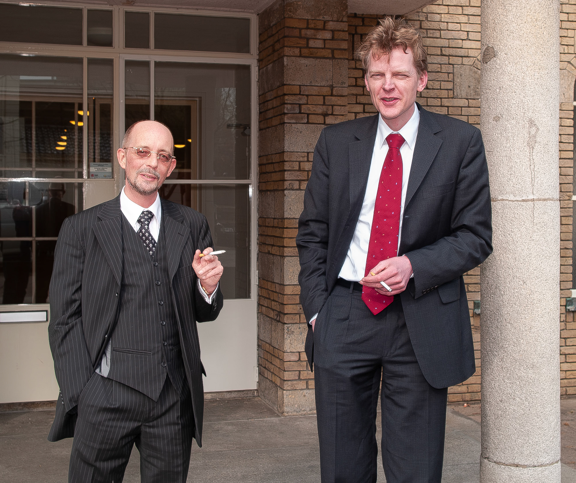 Academische nozems. Marcel Wissenburg en Martin van Hees, Maart 2005.