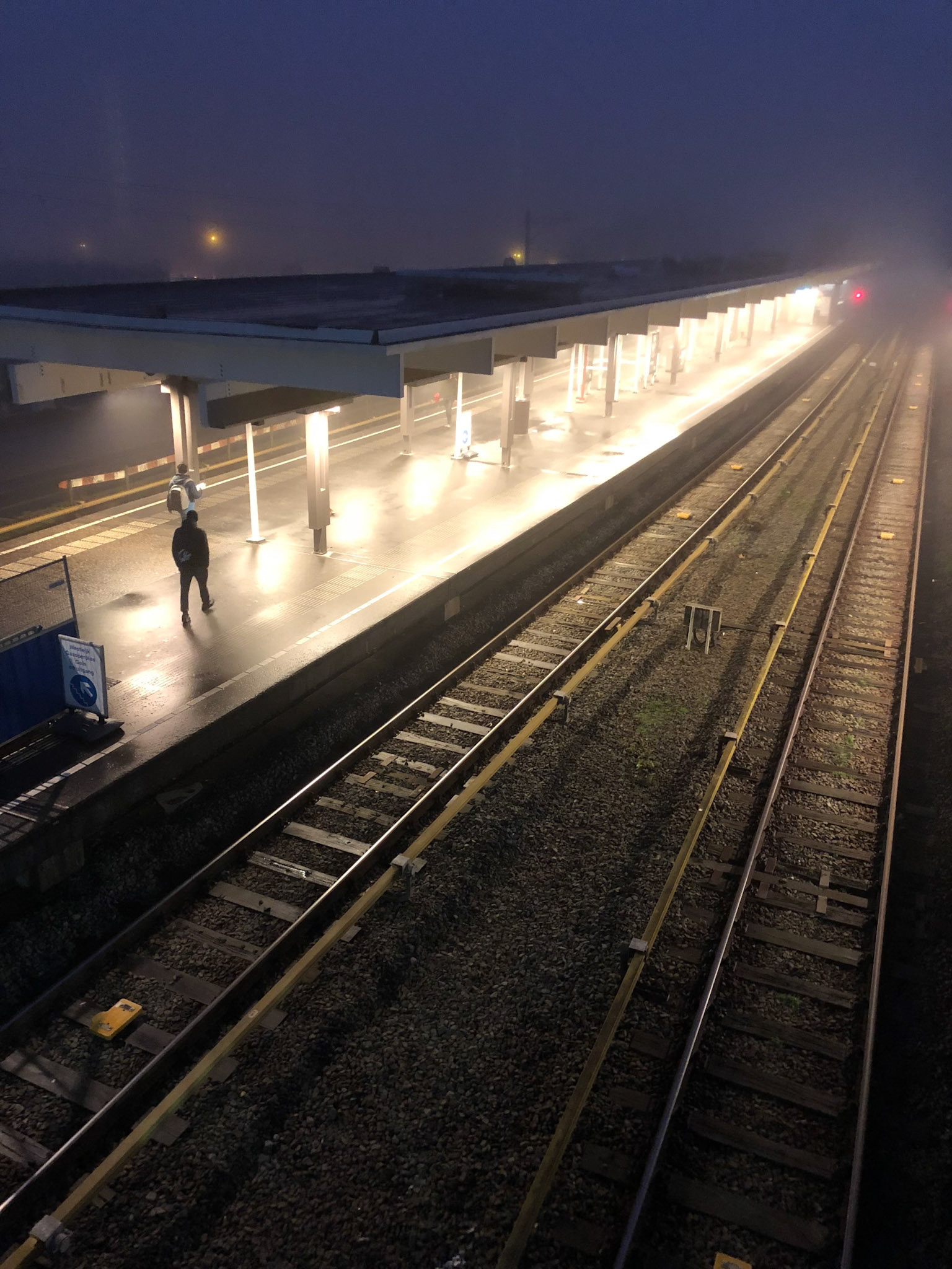 Amsterdam, Spaklerwegstation, December 2017