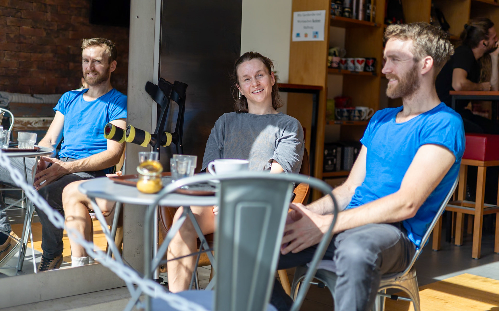 Nadia has two boyfriends, Berlin August 2025.