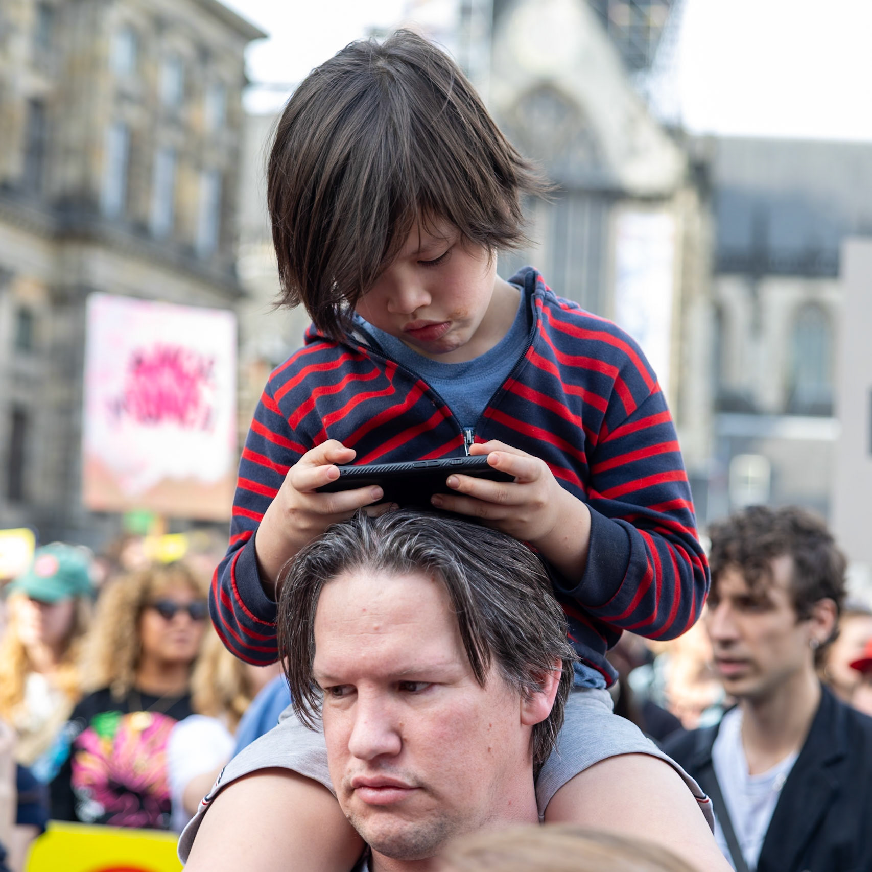 Landelijke demonstratie tegen racisme en fascisme Amsterdam 22.03.2025
