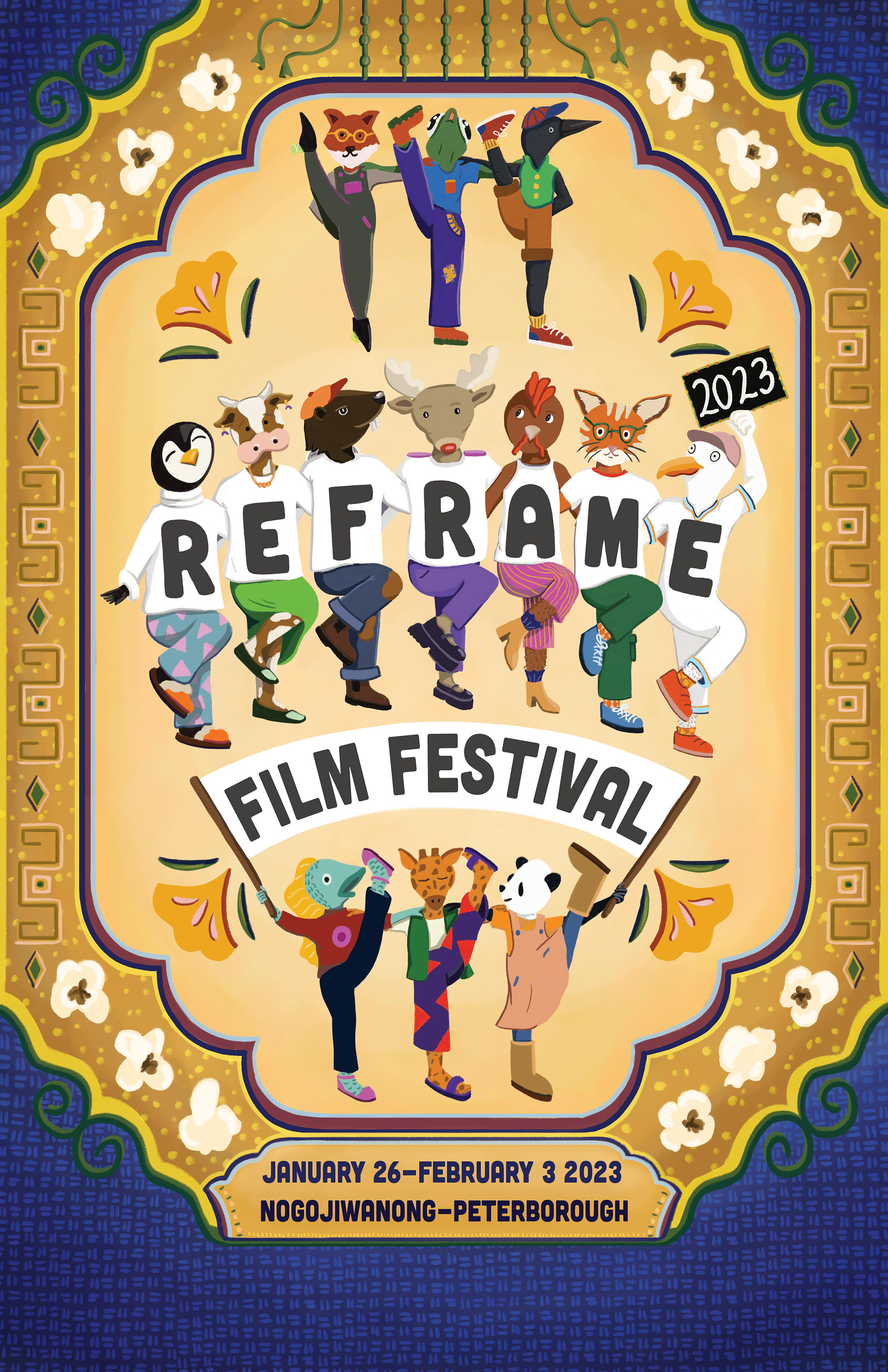 reframe film festival 2023 poster