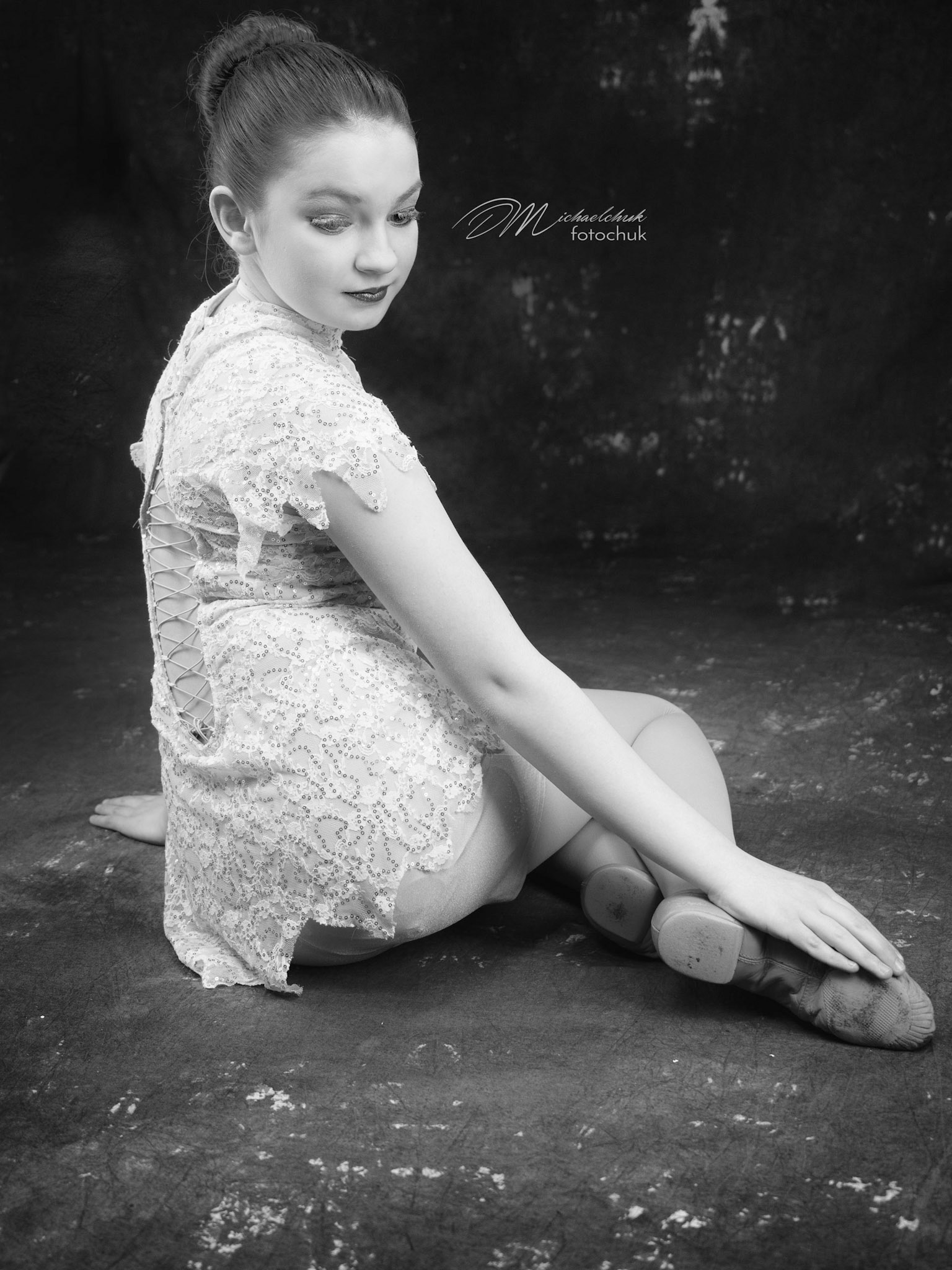 Dancer Ready for Competition
