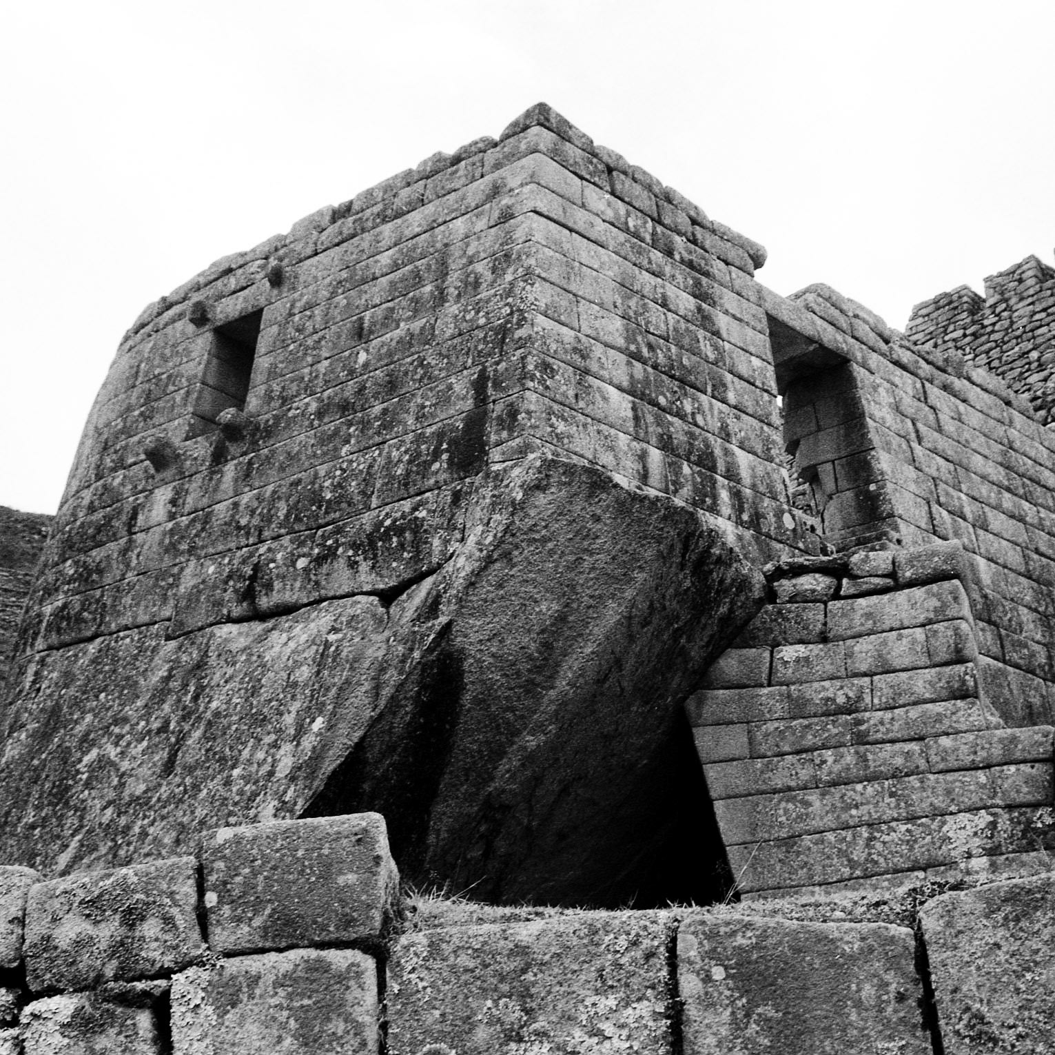 The architecture is so amazing at Machu Picchu and this structure is no exception.  Shot with black and white film a while back.