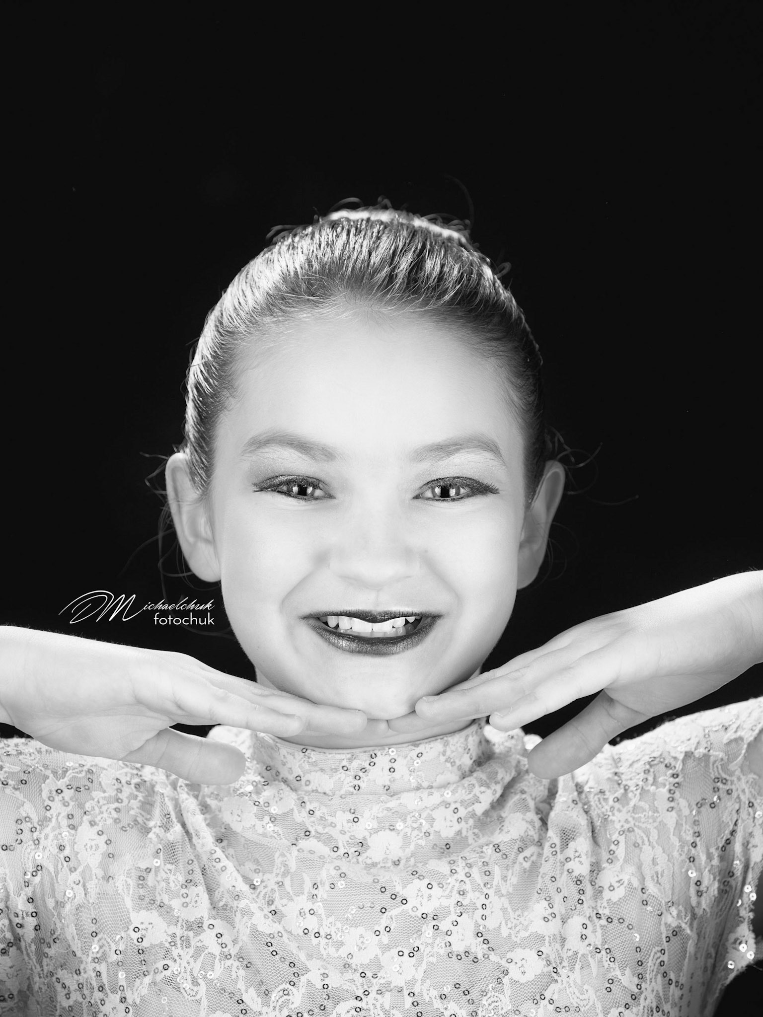 Dancer Ready for Competition