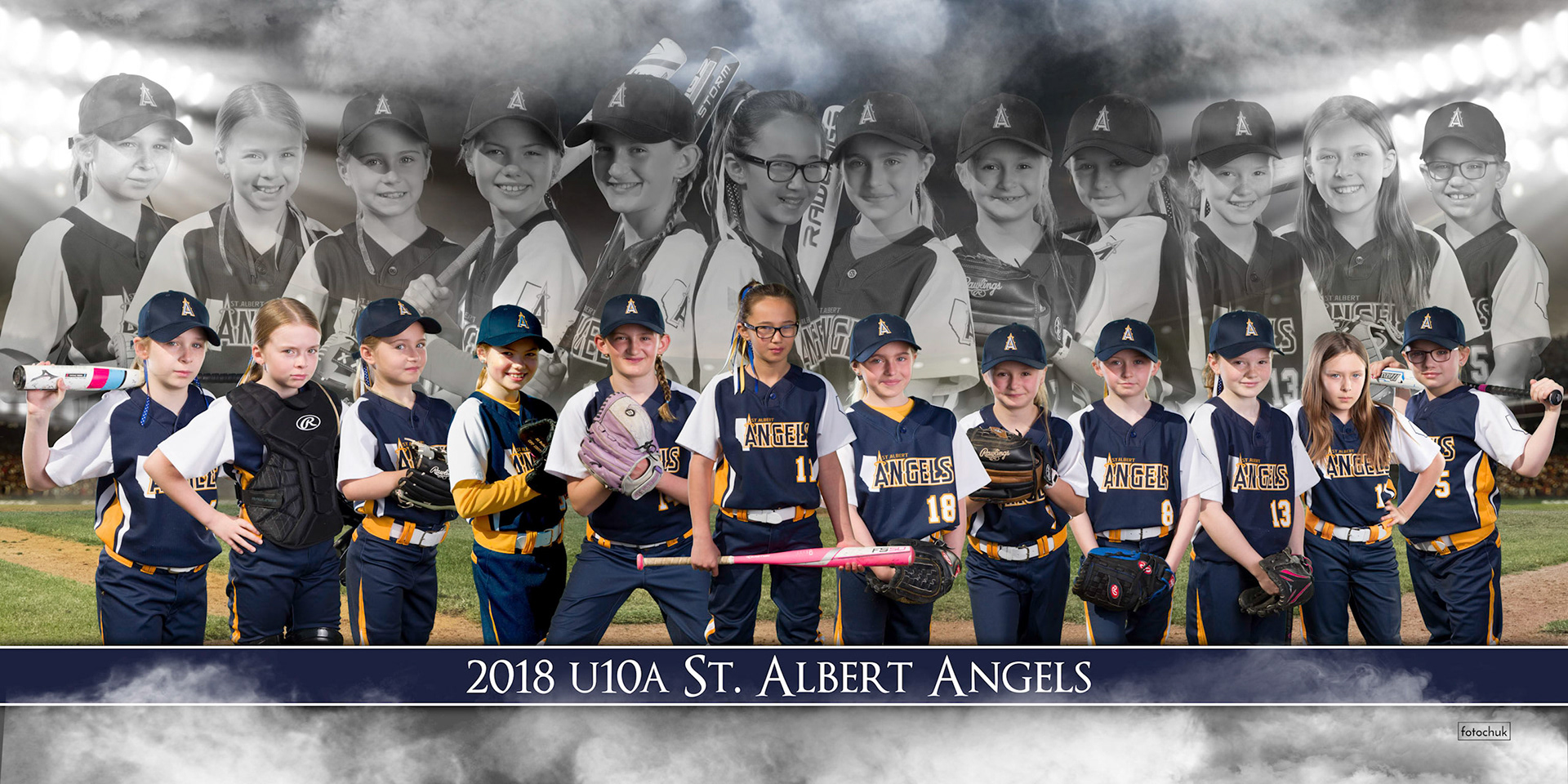 2018 U10a Angels Banner