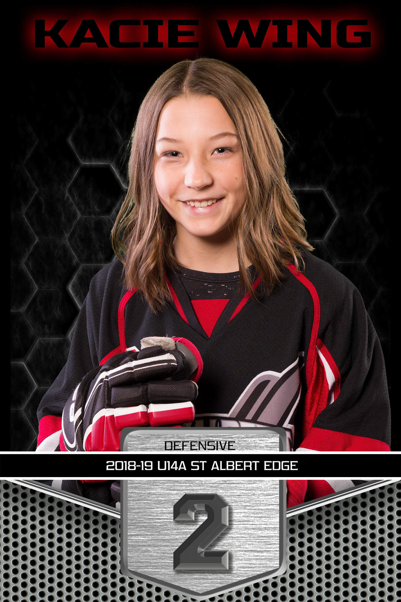 Sample Team Ringette Photos from 2018-19 U14A St Albert Edge