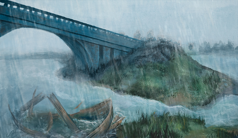 Acrylic Painting Digitately Reworked