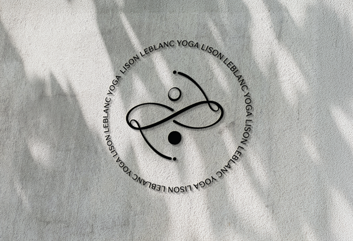 Création d’une identité visuelle pour Lison Leblanc Yoga