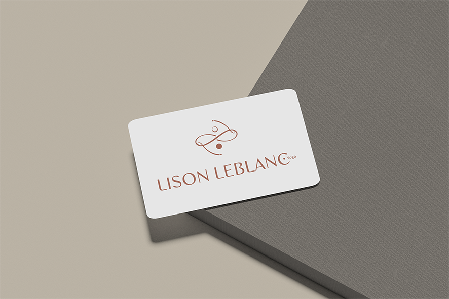 Création d’une identité visuelle pour Lison Leblanc Yoga