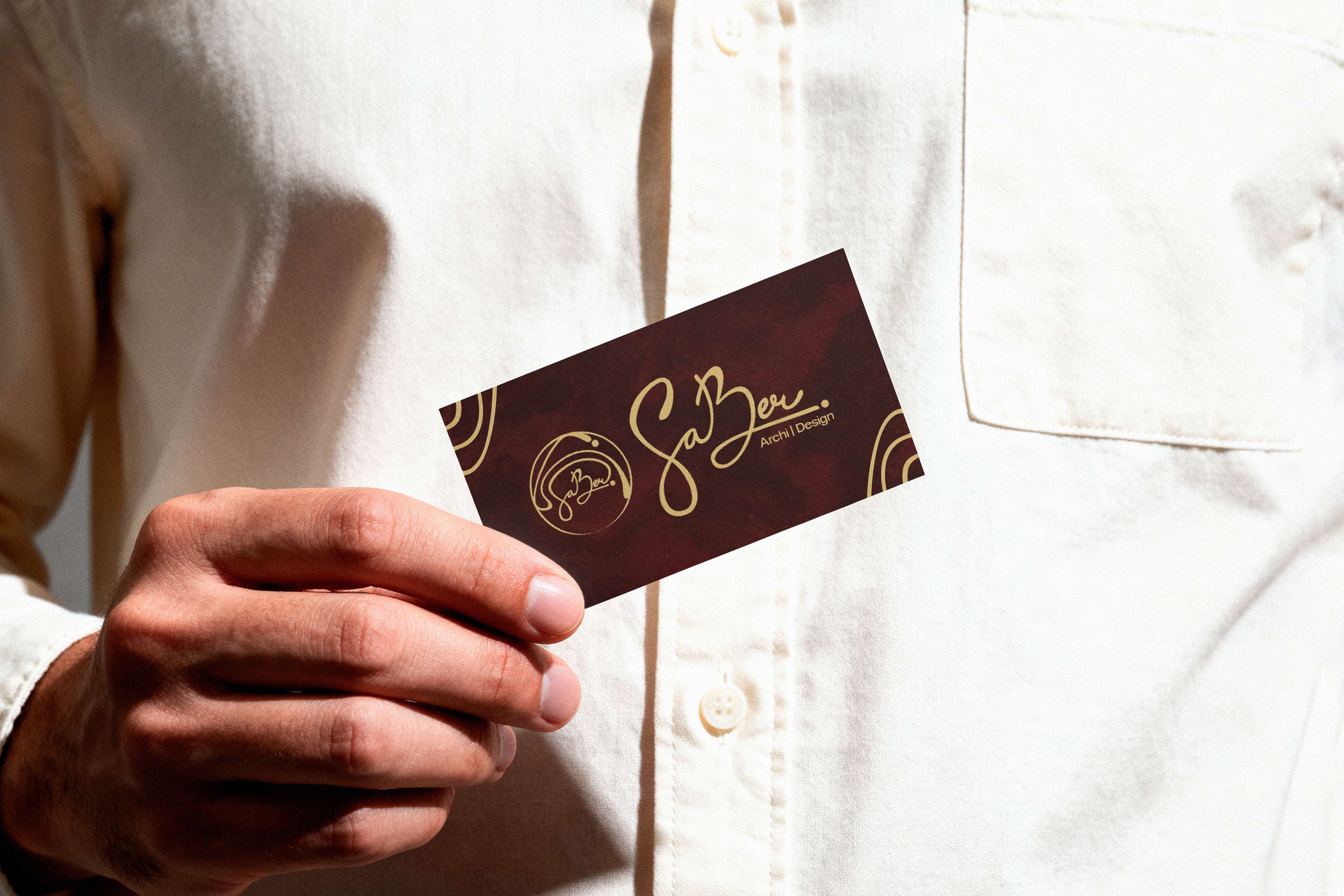 Création d’une image de marque pour Saber Archi | Design.
