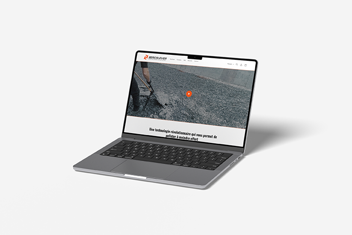 Projet réalisé dans le cadre de mon emploi chez Agence Oz. Conception d'un site web Shopify : Bercolever.