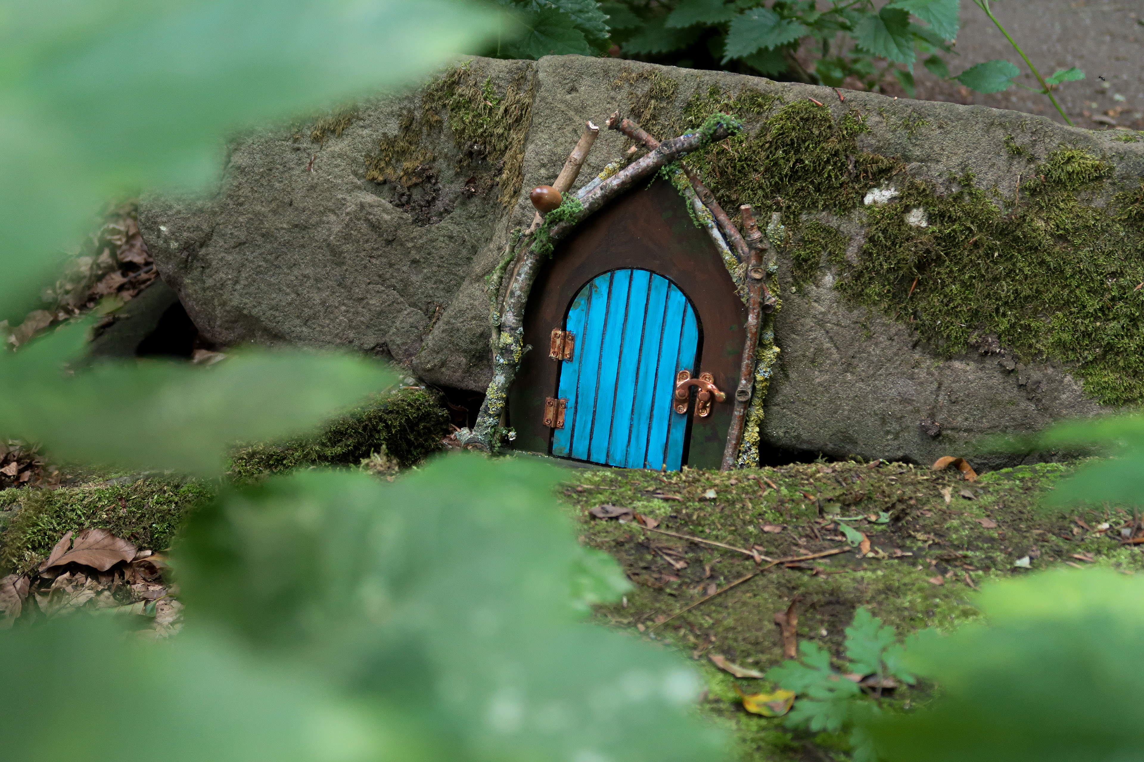 Troll Doors made in collaborative workshop with Historic Stafford volunteers
