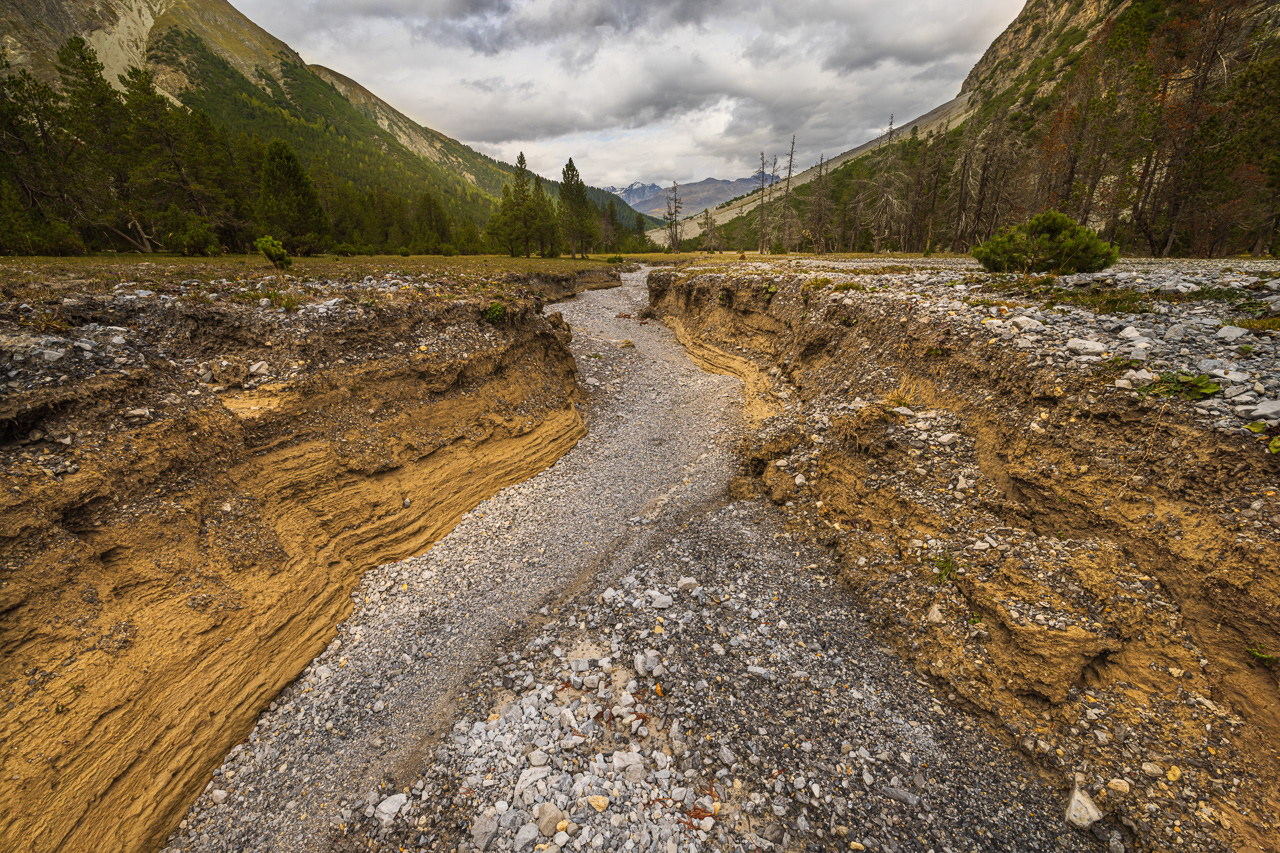 Vom Wasser zerfressen, was für eine Kraft
