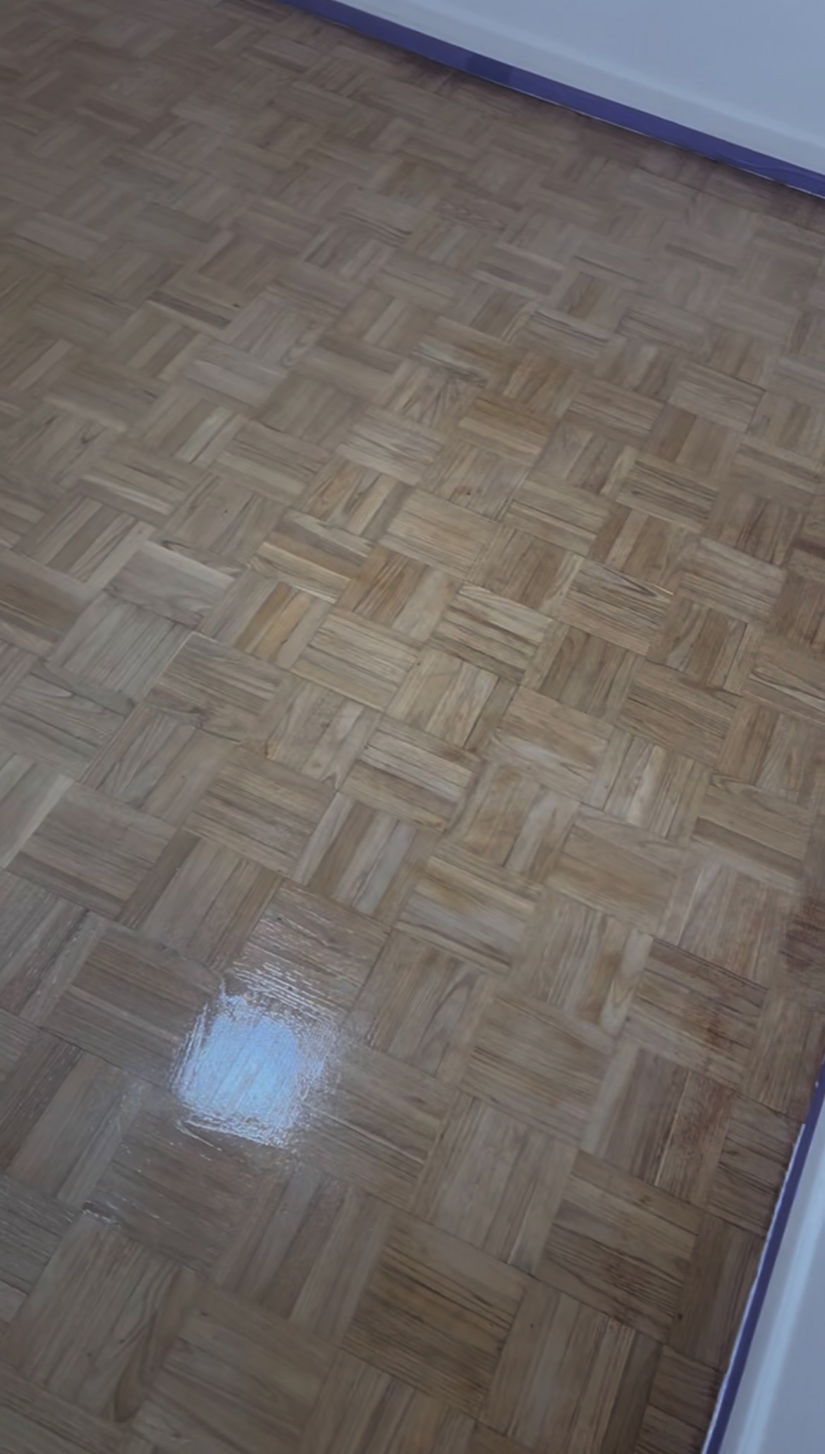 Parquet après vernissage